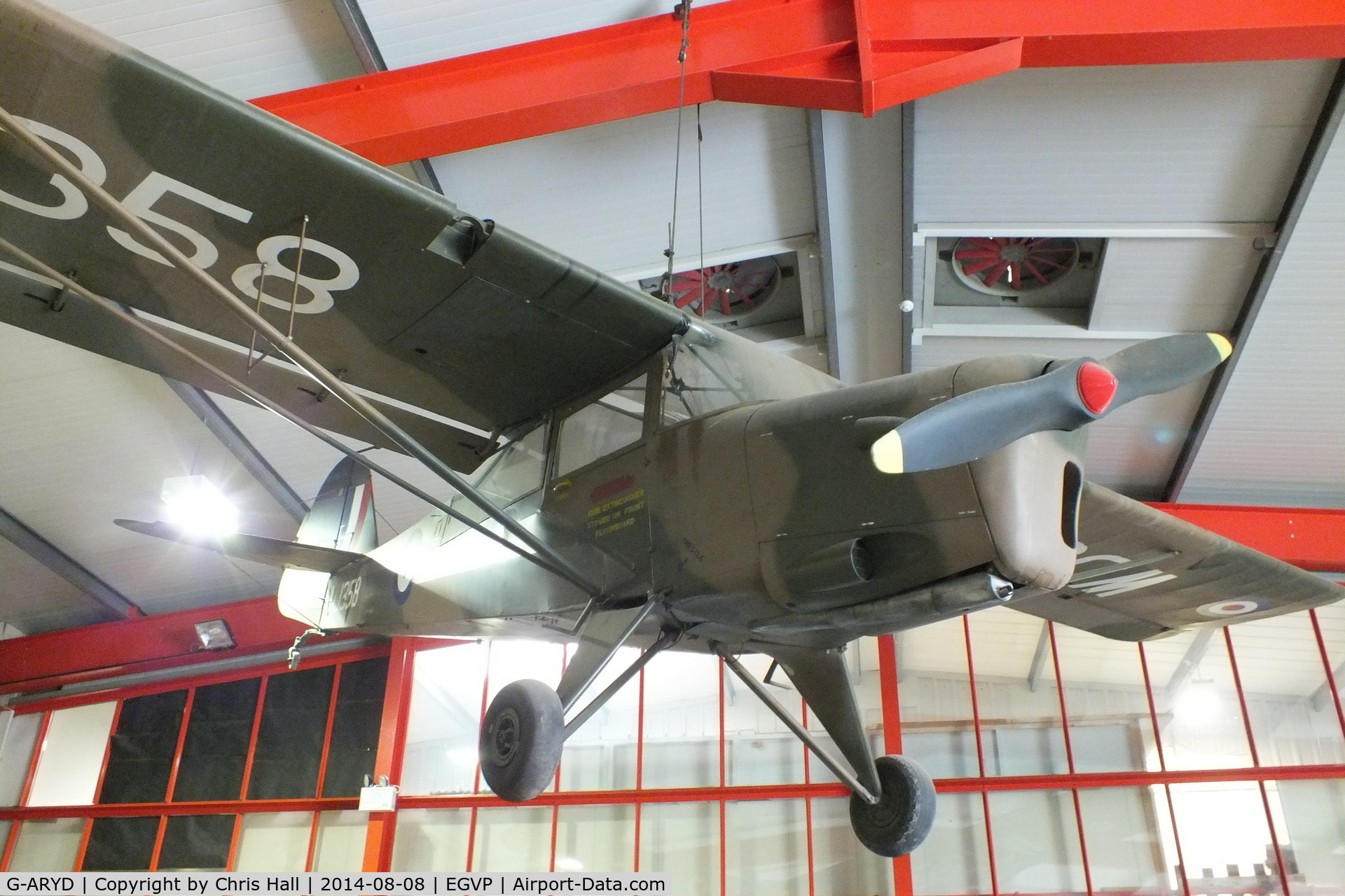 G-ARYD, 1952 Auster AOP.6 C/N Not found G-ARYD/WJ358, Museum of Army Flying, Middle Wallop