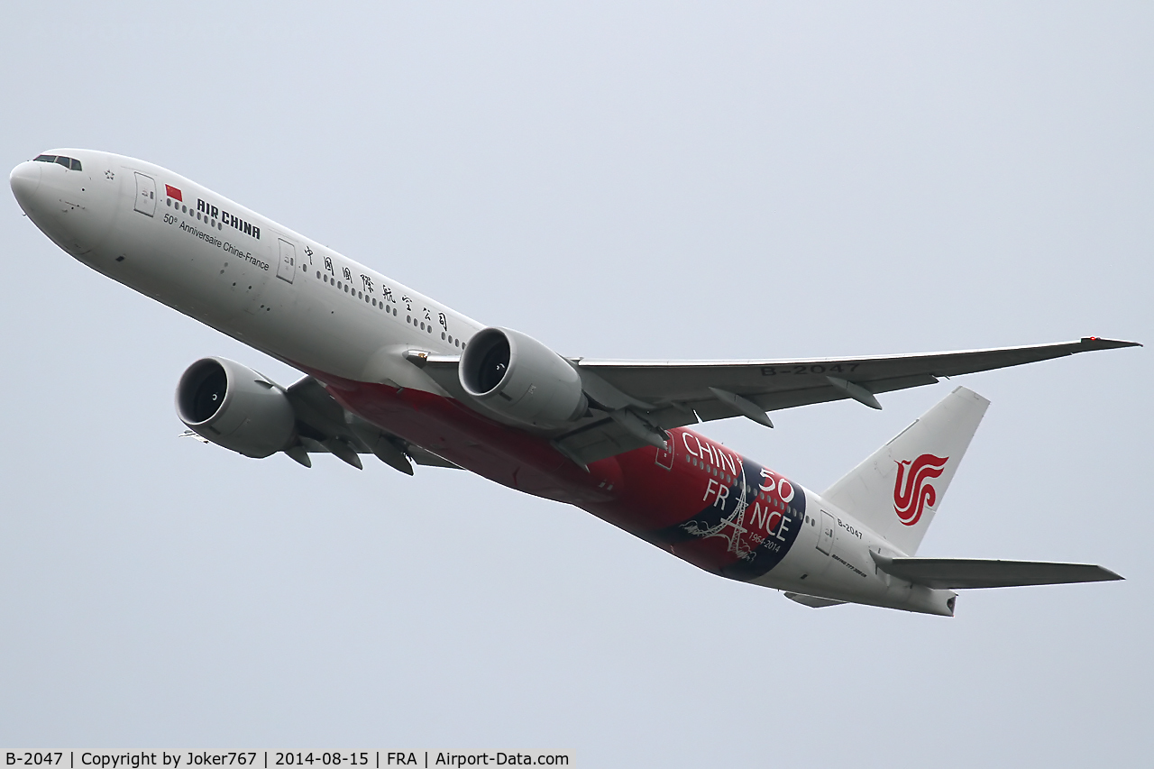 B-2047, 2014 Boeing 777-39L/ER C/N 60374/1196, Air China