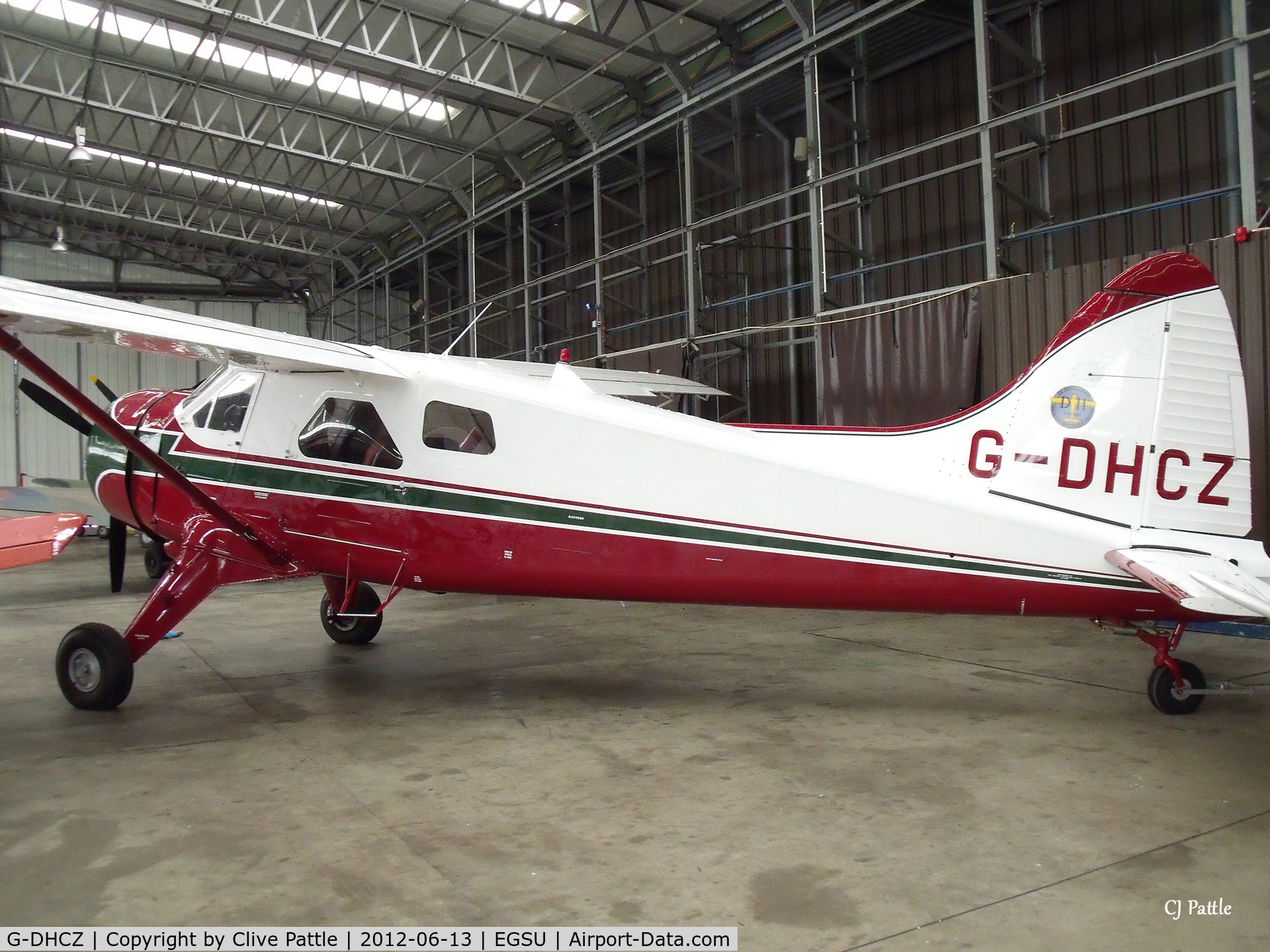 G-DHCZ, 1960 De Havilland Canada DHC-2 Beaver AL.1 C/N 1442, Hangared at the IWM Duxford