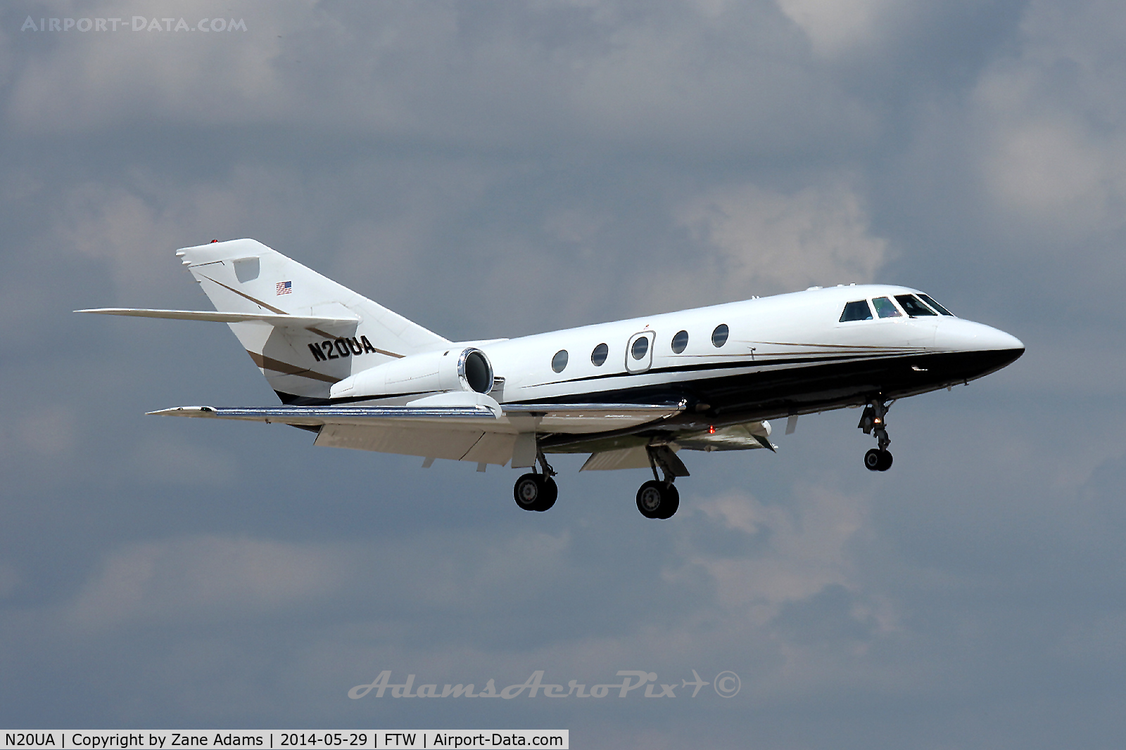 N20UA, 1967 Dassault Falcon (Mystere) 20C-5 C/N 91, At Meacham field - Fort Worth, TX