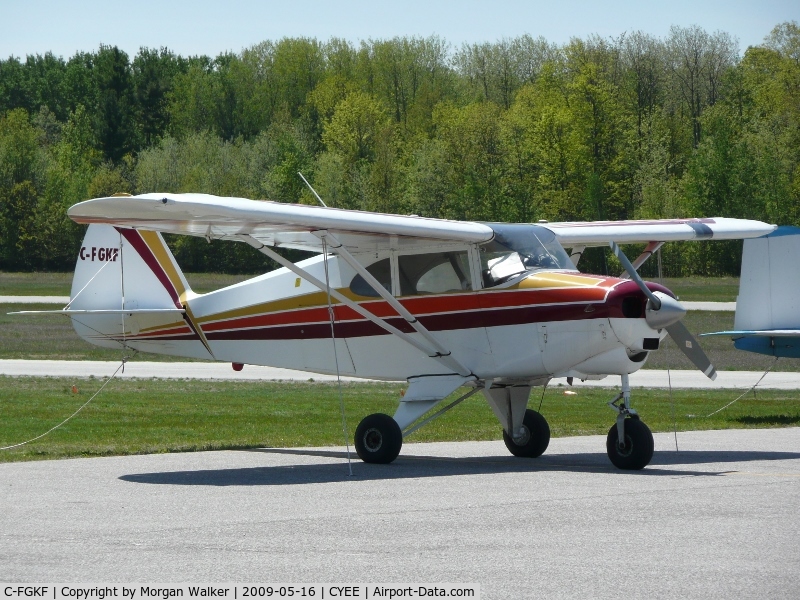 C-FGKF, 1955 Piper PA-22-150 C/N 22-3106, Parked