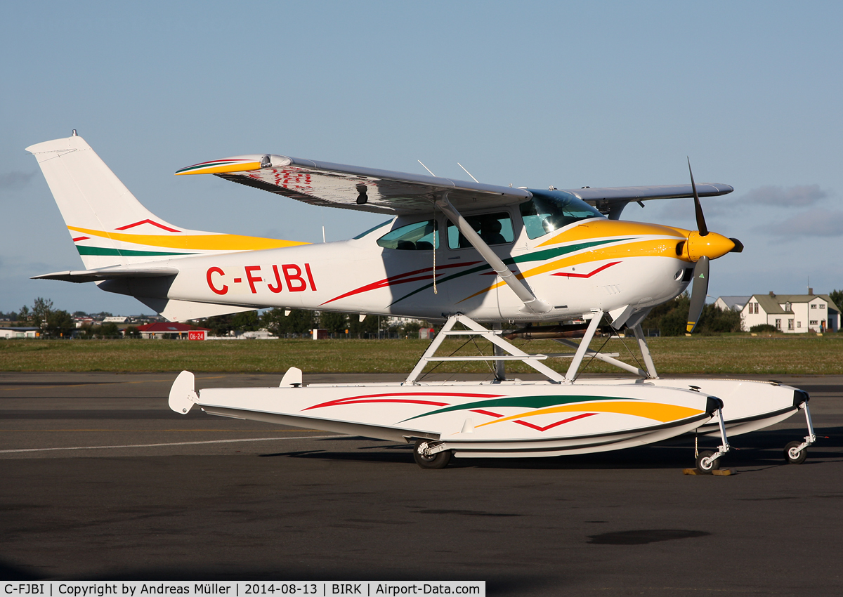 C-FJBI, 1977 Cessna 182Q Skylane C/N 18266054, Parked on apron.