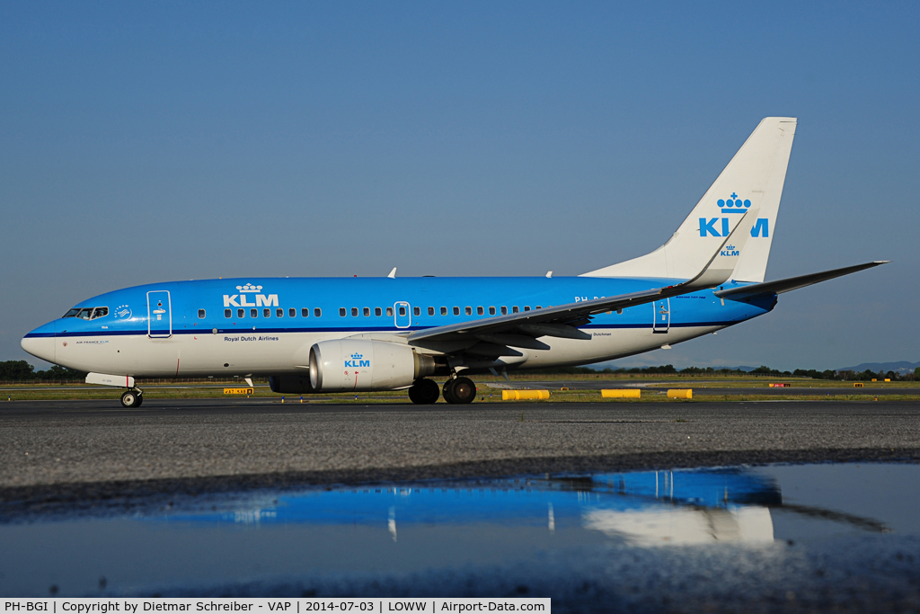 PH-BGI, 2010 Boeing 737-7K2 C/N 30364, KLM Boeing 737-700