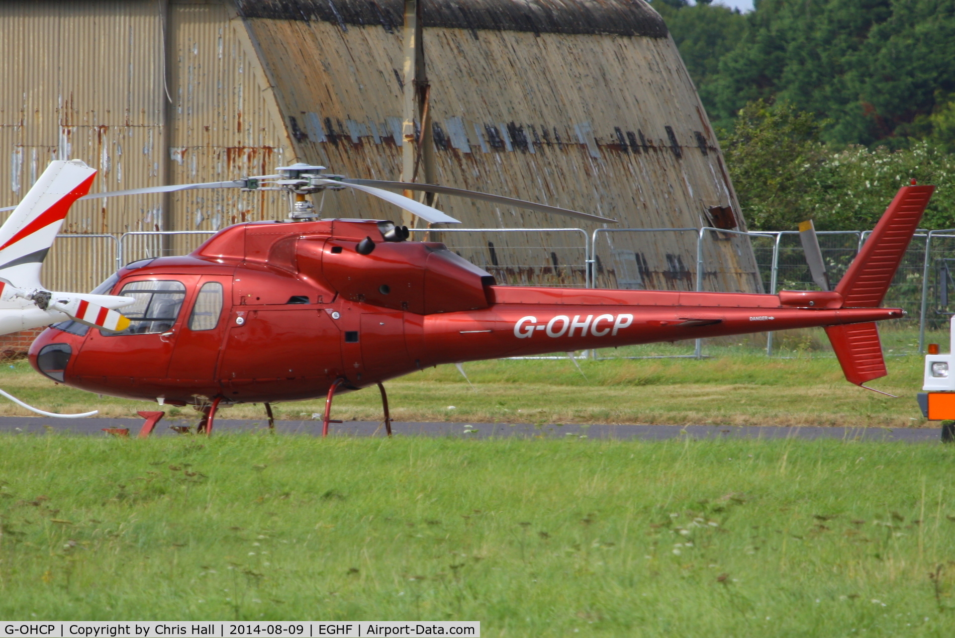 G-OHCP, 1982 Aérospatiale AS-355F-1 Ecureuil 2 C/N 5249, at Lee on Solent