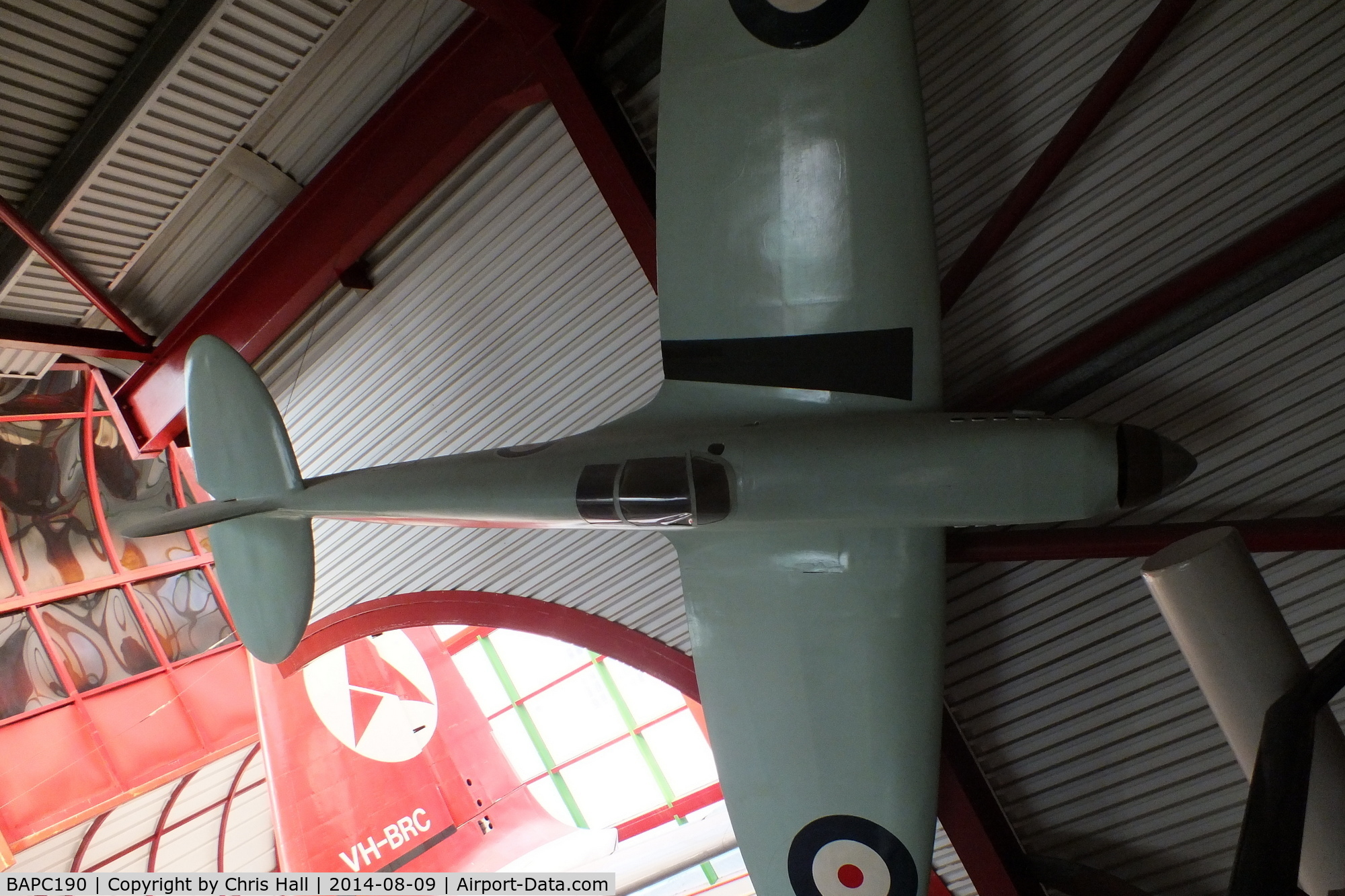 BAPC190, Supermarine Spitfire Replica C/N BAPC.190, Solent Sky Museum