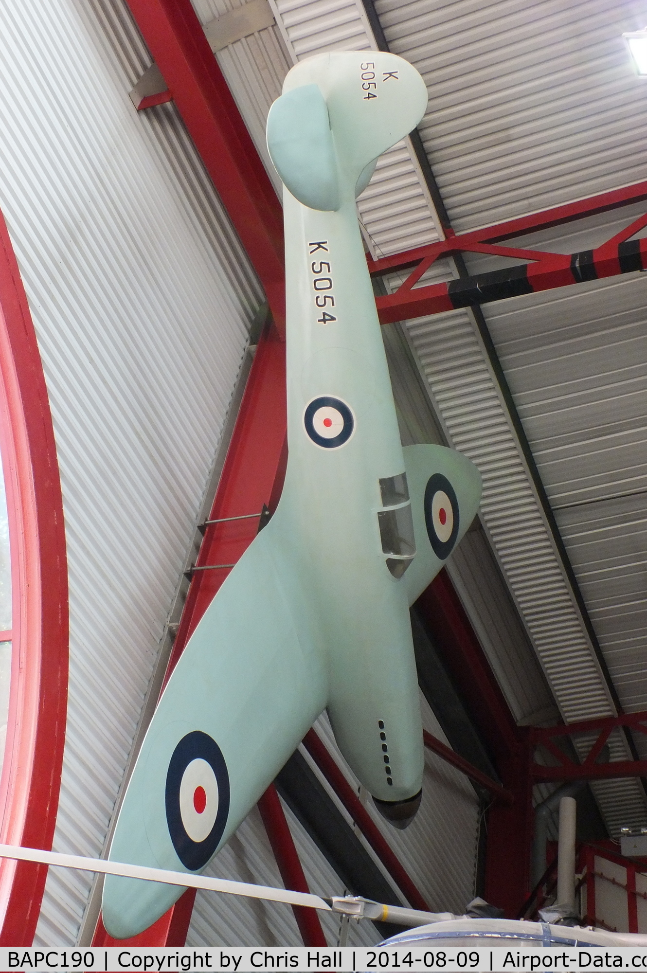 BAPC190, Supermarine Spitfire Replica C/N BAPC.190, Solent Sky Museum