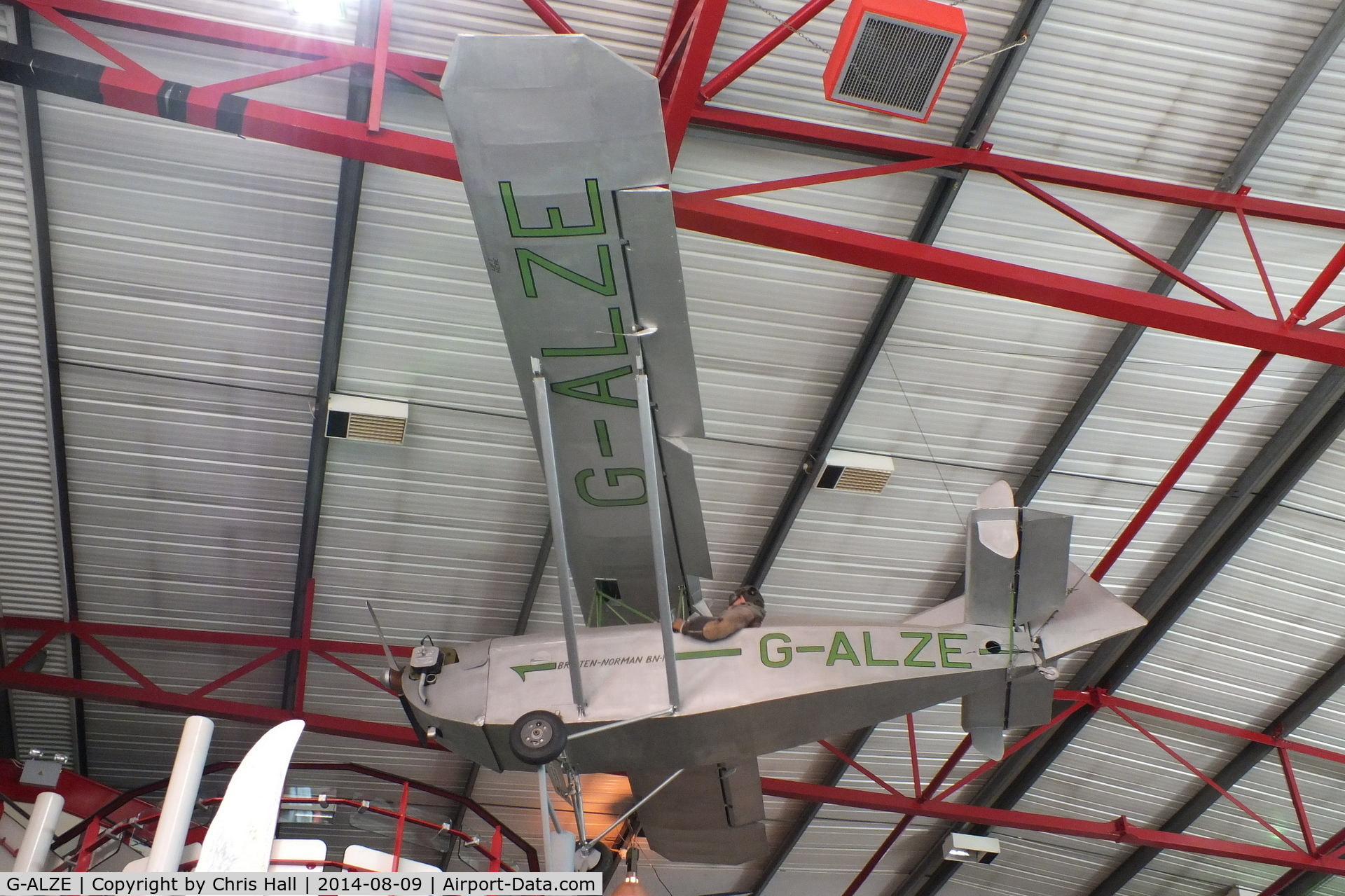 G-ALZE, 1951 Britten-Norman BN-1F Finibee C/N 1, Solent Sky Museum
