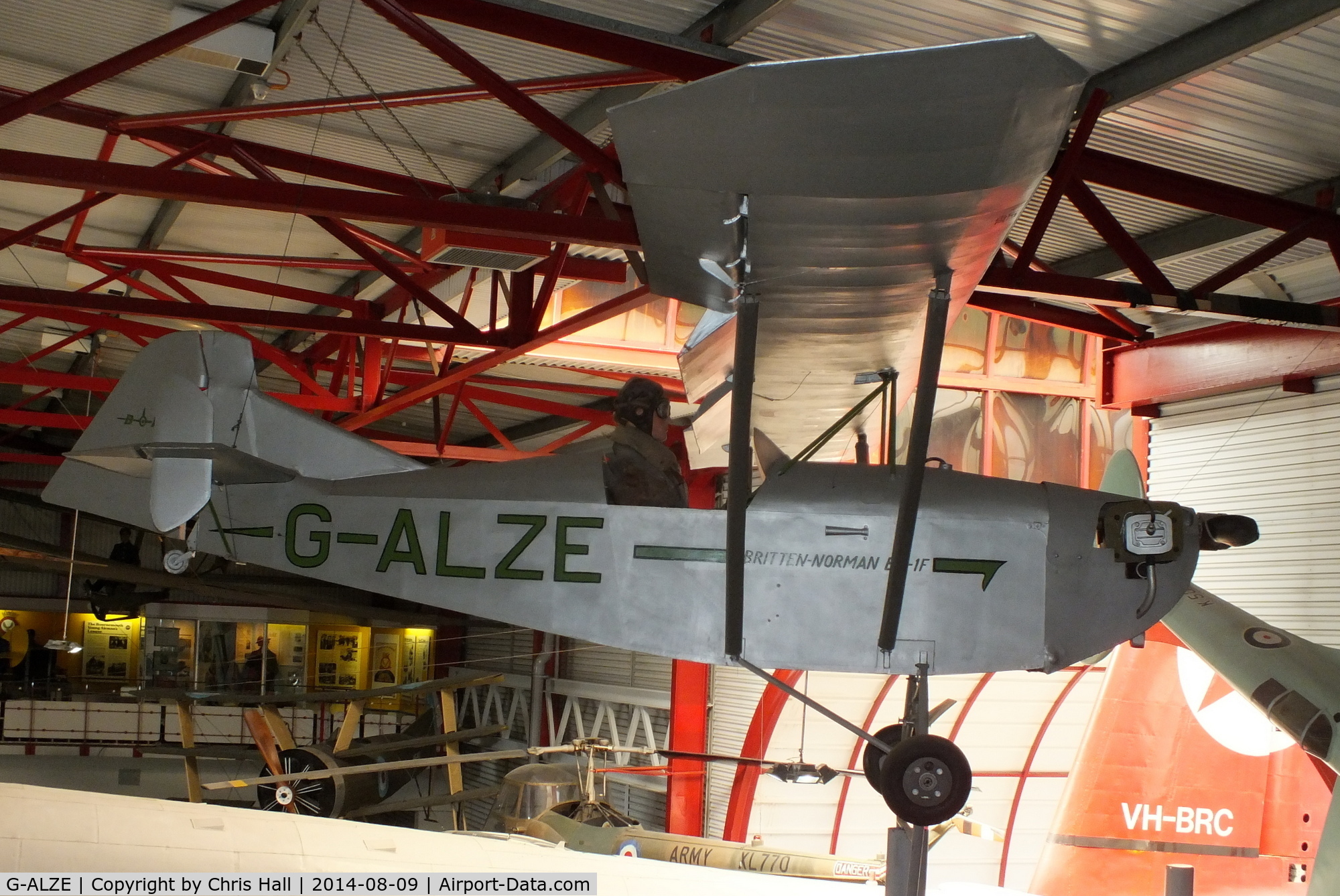 G-ALZE, 1951 Britten-Norman BN-1F Finibee C/N 1, Solent Sky Museum
