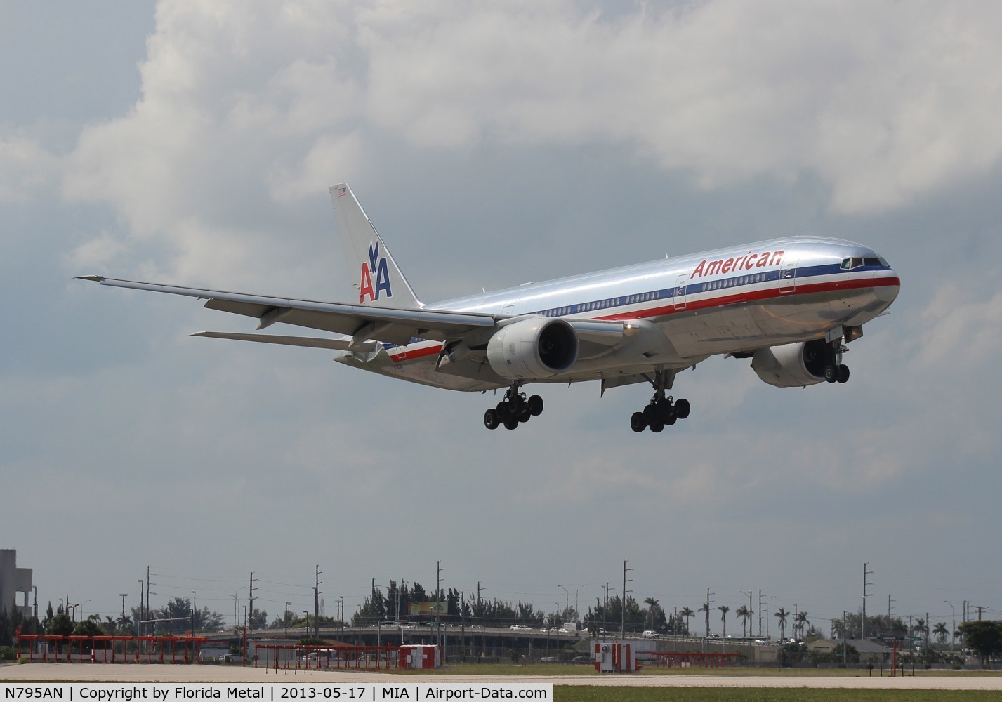 N795AN, 2000 Boeing 777-223 C/N 30257, American 777-200