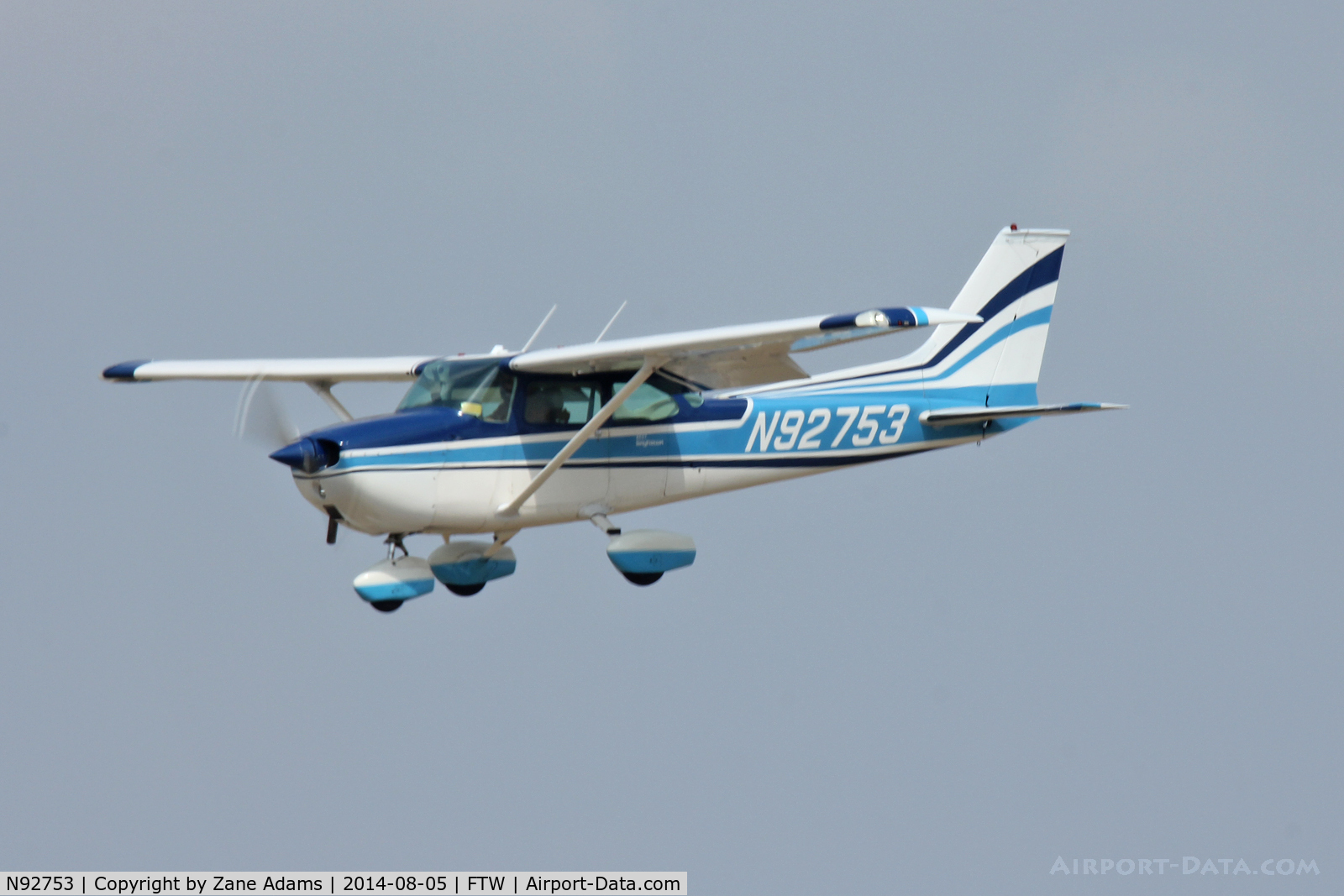 N92753, 1973 Cessna 172M C/N 17261614, At Fort Worth Meacham Field
