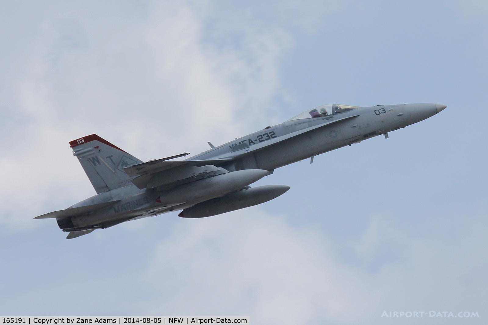 165191, McDonnell Douglas F/A-18C Hornet C/N 1331/C416, At NAS Fort Worth