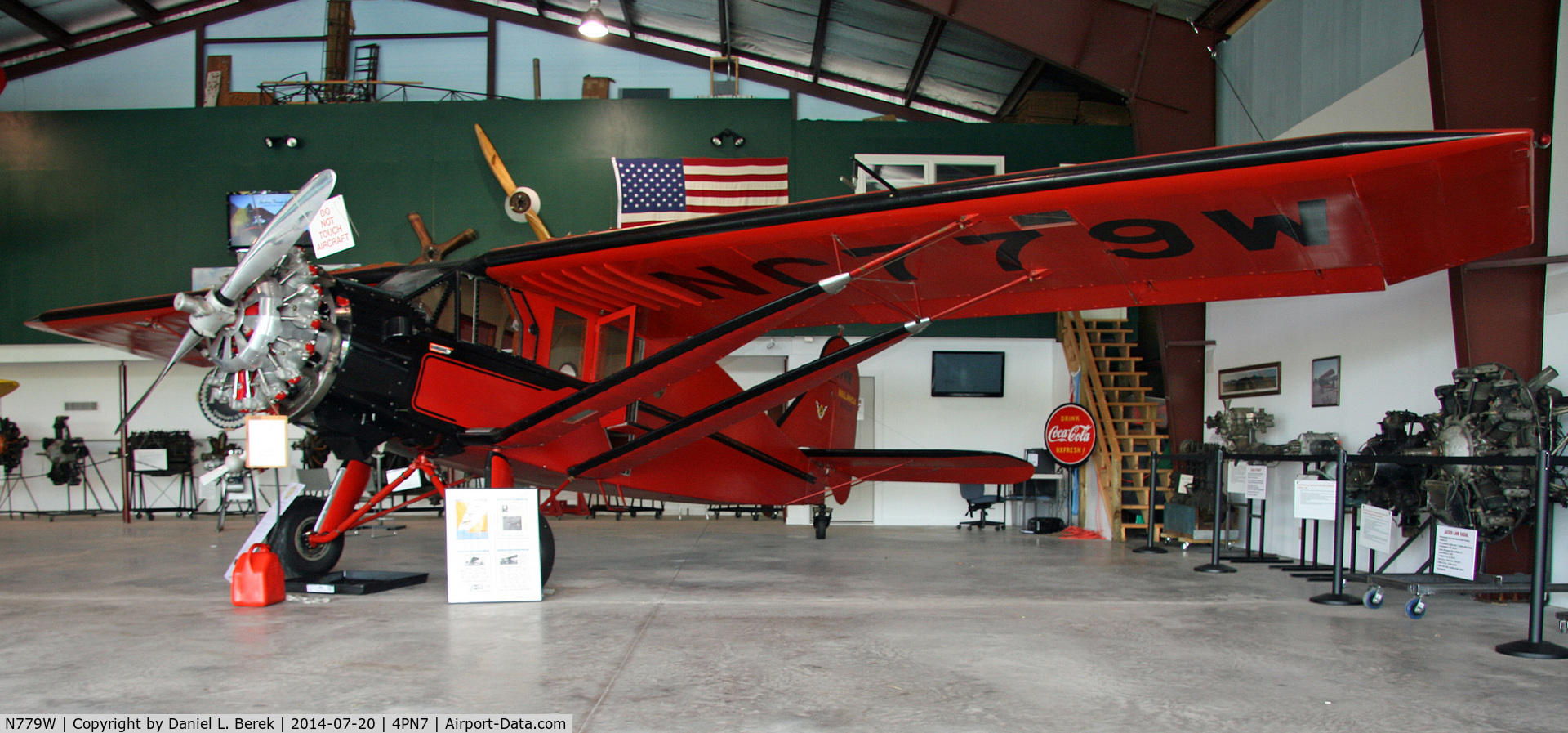 N779W, 1930 Bellanca CH-400 Skyrocket C/N 617, This beauty is one of only two examples of the Skyrocket existing, the other being at the Virginia Aviation Museum.  Of the two, this is the more genuine.