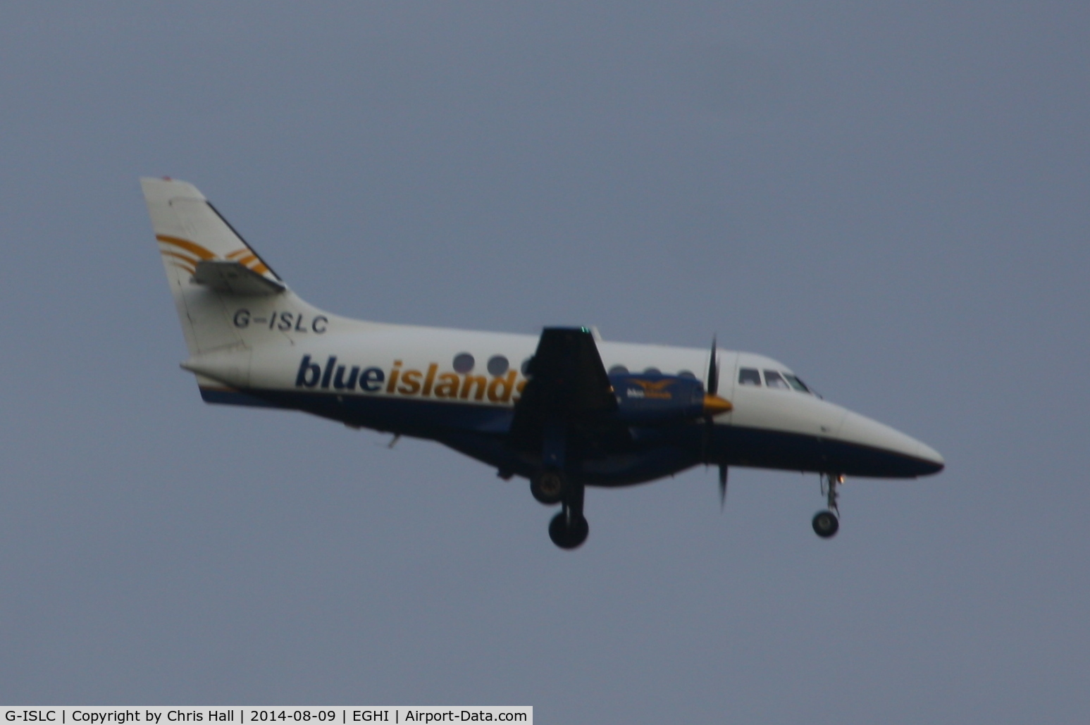 G-ISLC, 1989 British Aerospace BAe-3201 Jetstream 31 C/N 873, Blue Islands