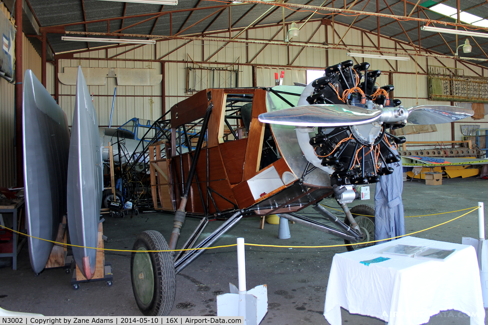 N3002, 1926 Travel Air 5000 C/N 172, At the Propwash Party fly-in 2014