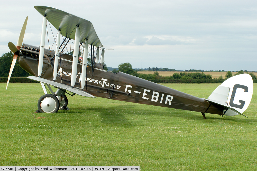 G-EBIR, 1924 De Havilland DH.51Moth C/N 102, Shuttleworth Trust aircraft