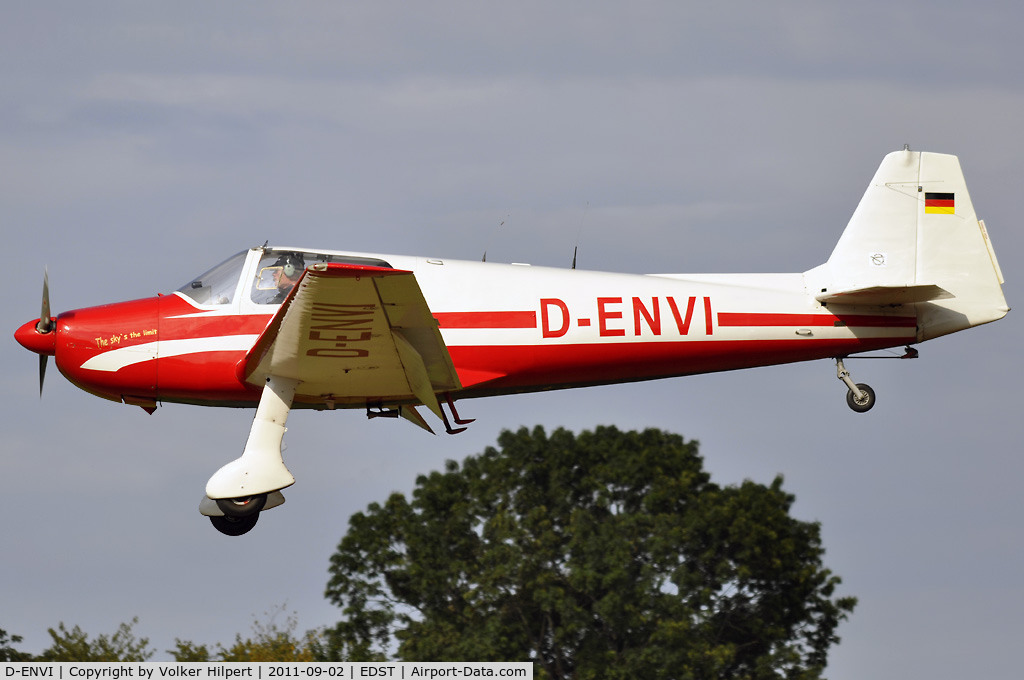 D-ENVI, 1963 Bolkow Bo-207 C/N 283, at Hahnweide