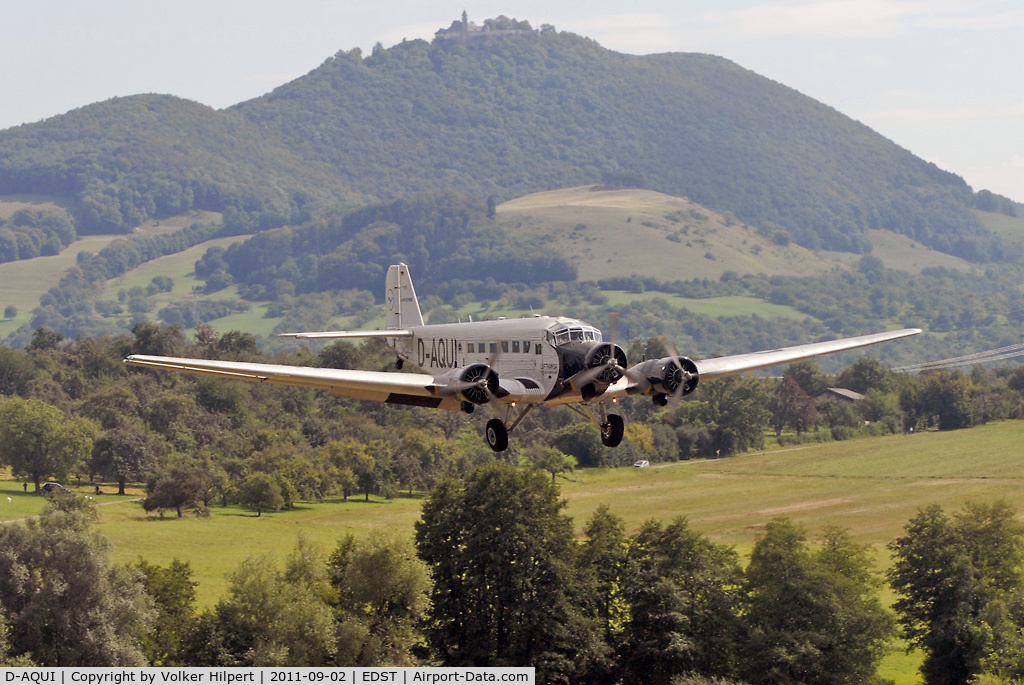 D-AQUI, Junkers (CASA) 352L (Ju-52) C/N 100, at Hahnweide