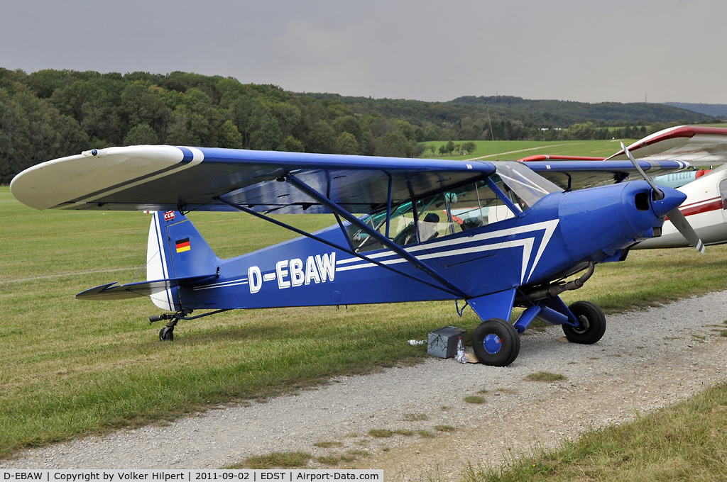 D-EBAW, Piper PA-18-150 Super Cub Super Cub C/N 18-5389, at Hahnweide