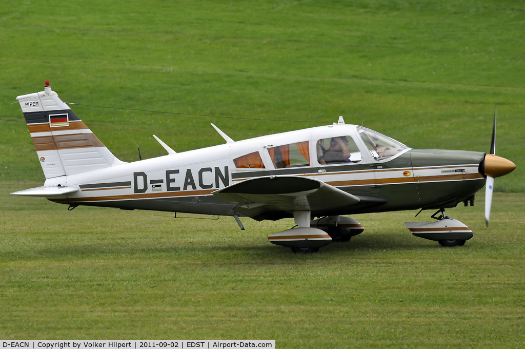 D-EACN, 1970 Piper PA-28-180 Cherokee F C/N 28-7105041, at Hahnweide