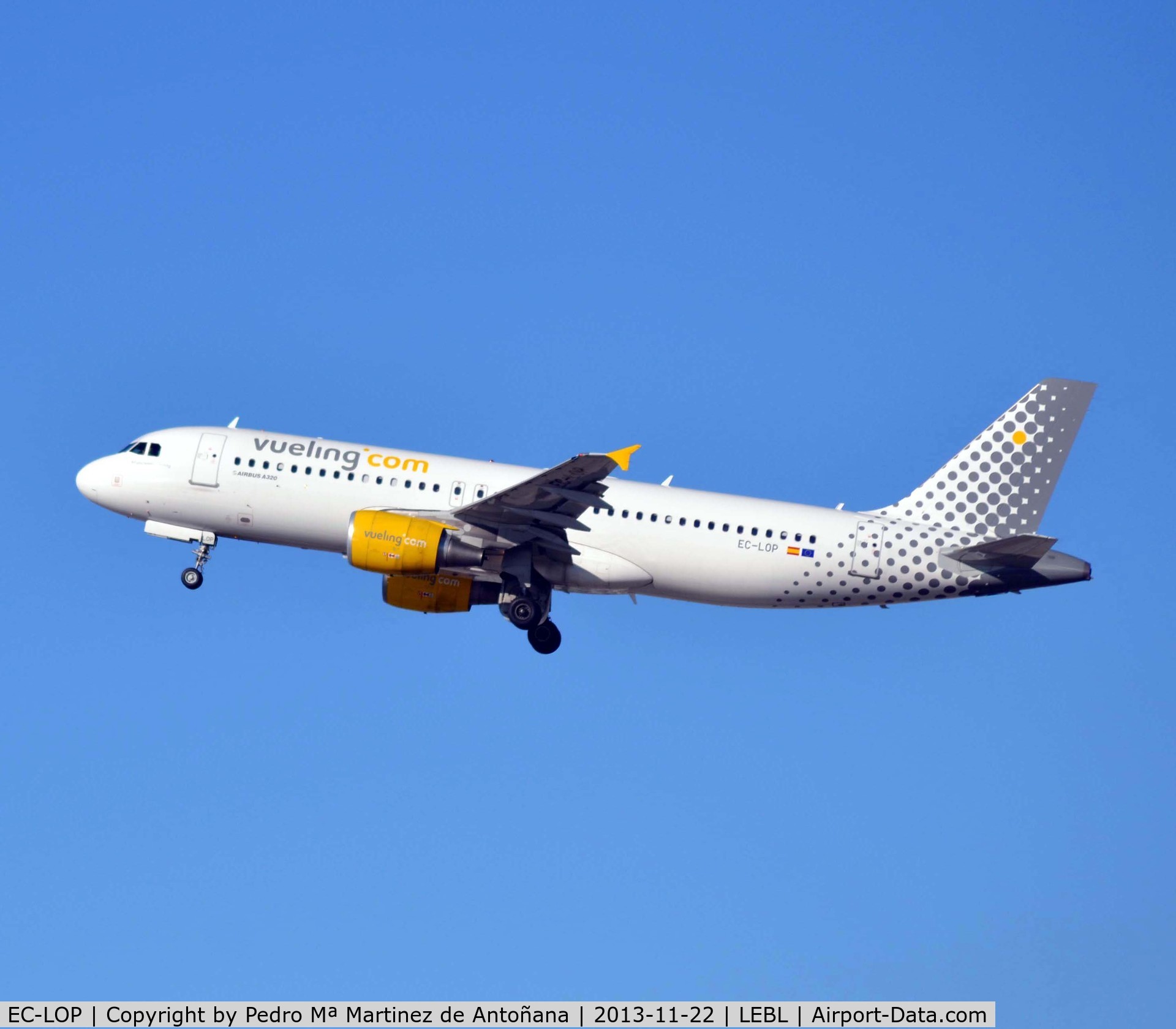 EC-LOP, 2011 Airbus A320-214 C/N 4937, Aeropuerto El Prat Barcelona