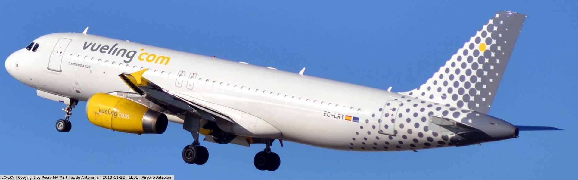 EC-LRY, 2002 Airbus A320-232 C/N 1862, Aeropuerto El Prat Barcelona