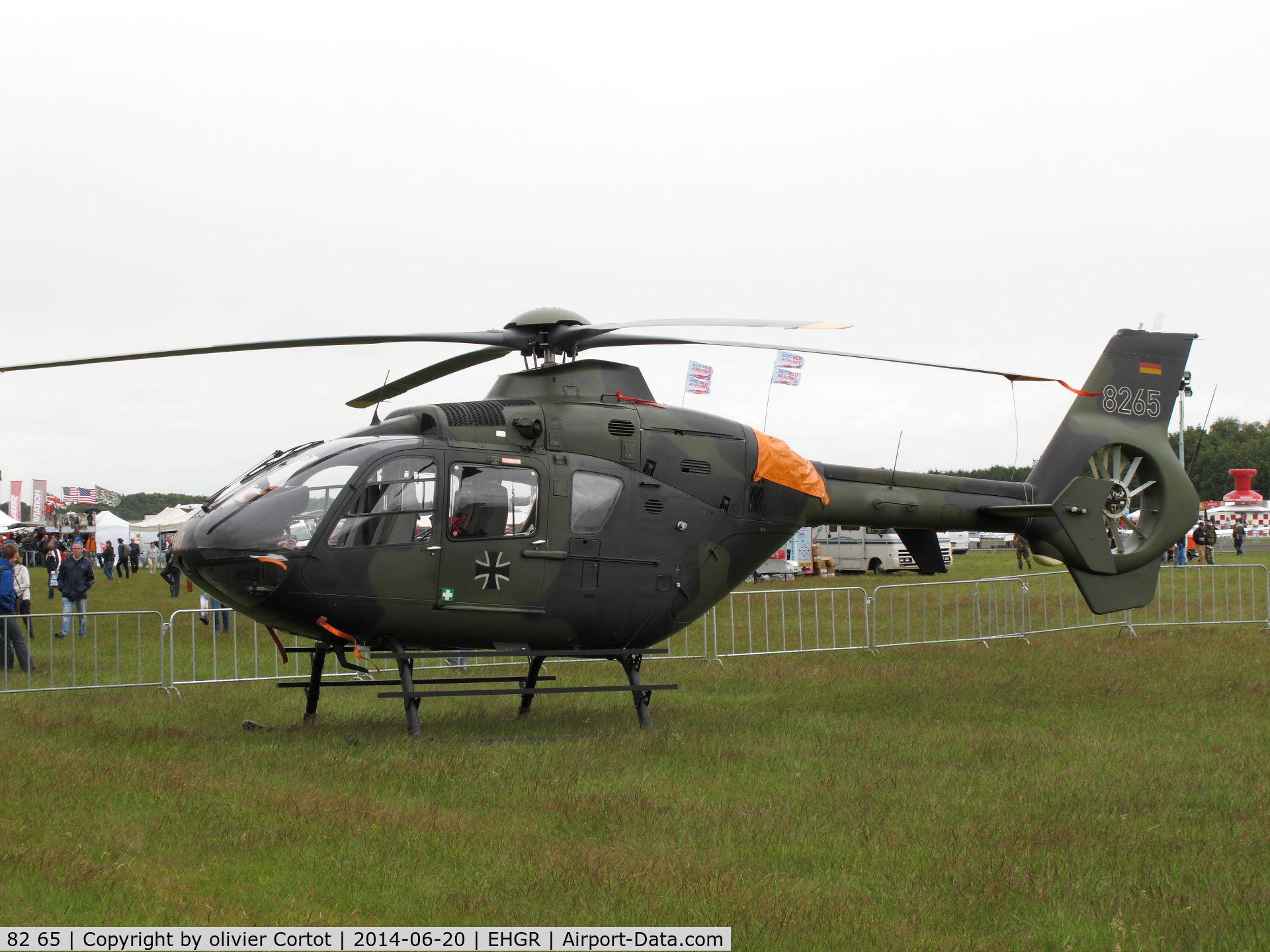 82 65, Eurocopter EC-135T-1 C/N 0119, Gilze Rijen airshow