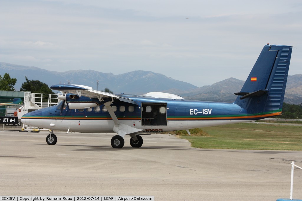 EC-ISV, De Havilland Canada DHC-6-200 Twin Otter C/N 205, Parked