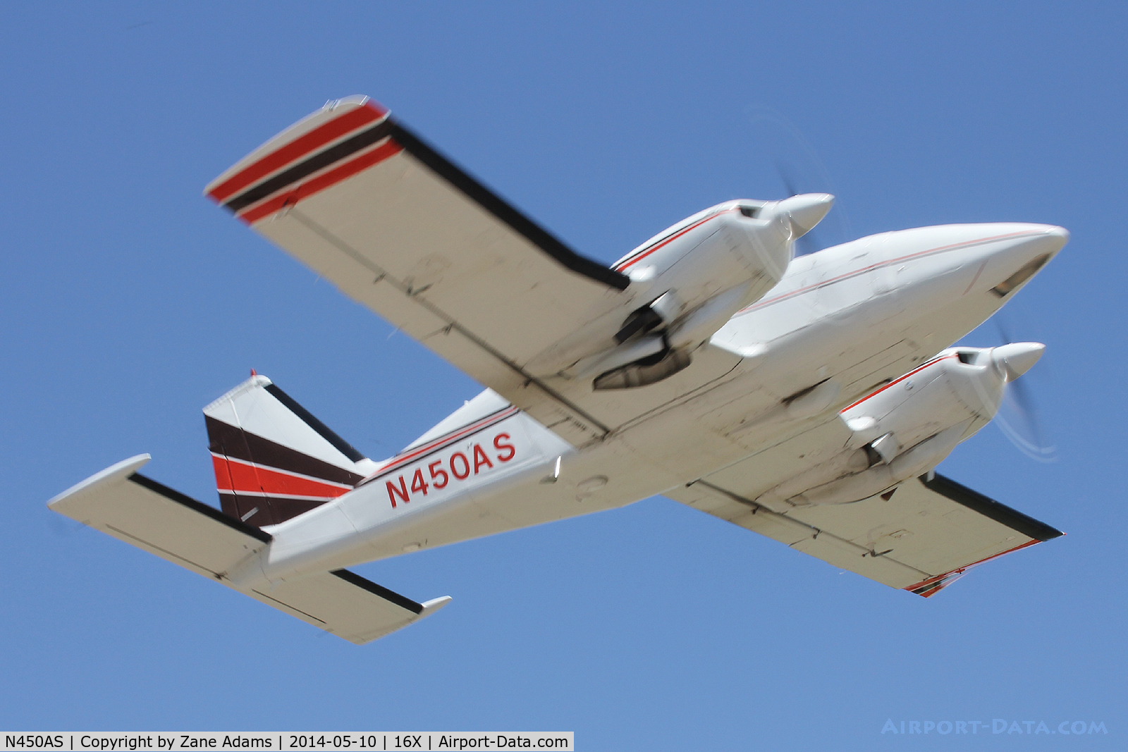 N450AS, 1978 Piper PA-23-250 C/N 27-7854123, At Propwash Airport