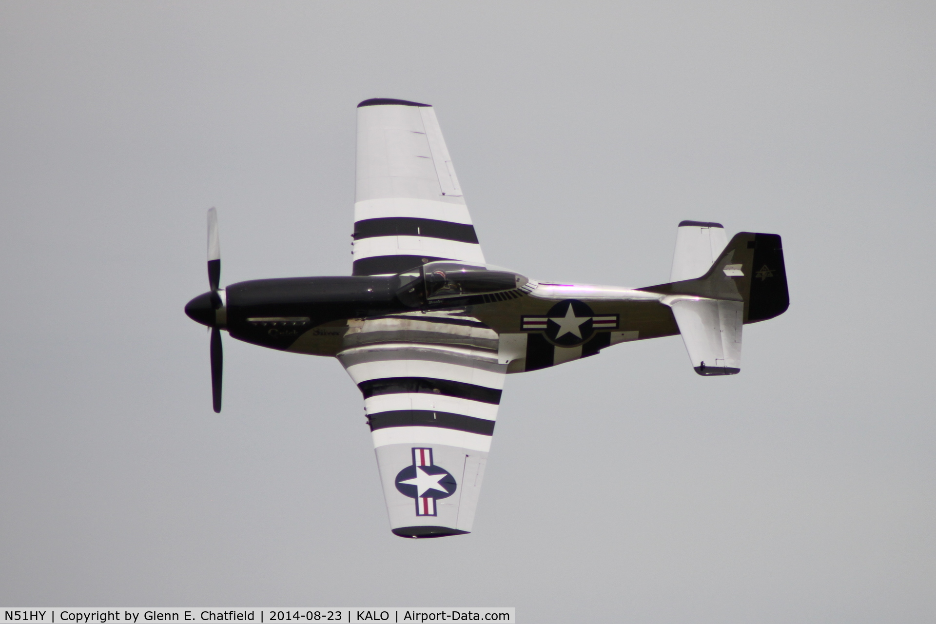 N51HY, 1944 North American P-51D Mustang C/N 45-11439, At the air show