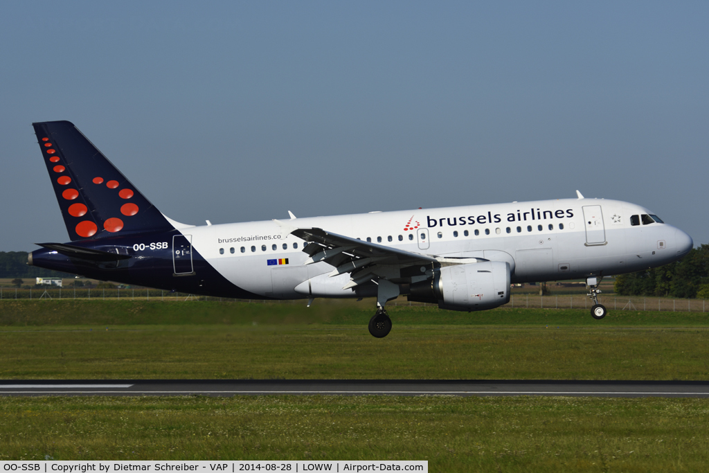 OO-SSB, 2005 Airbus A319-111 C/N 2400, Brussels Airlines Airbus 319