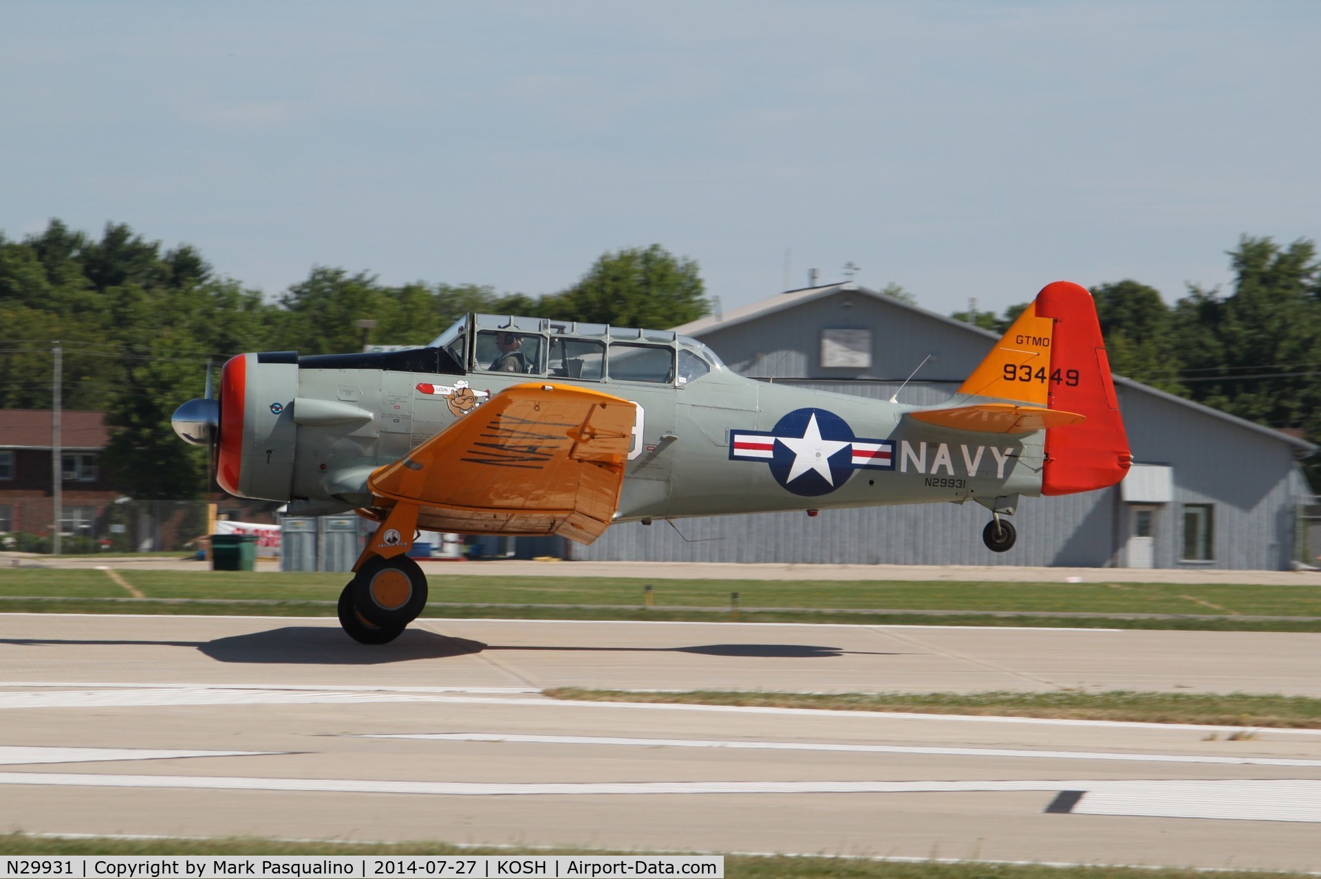 N29931, 1943 North American AT-6G Texan C/N 168-583 (49-3449), North American AT-6G