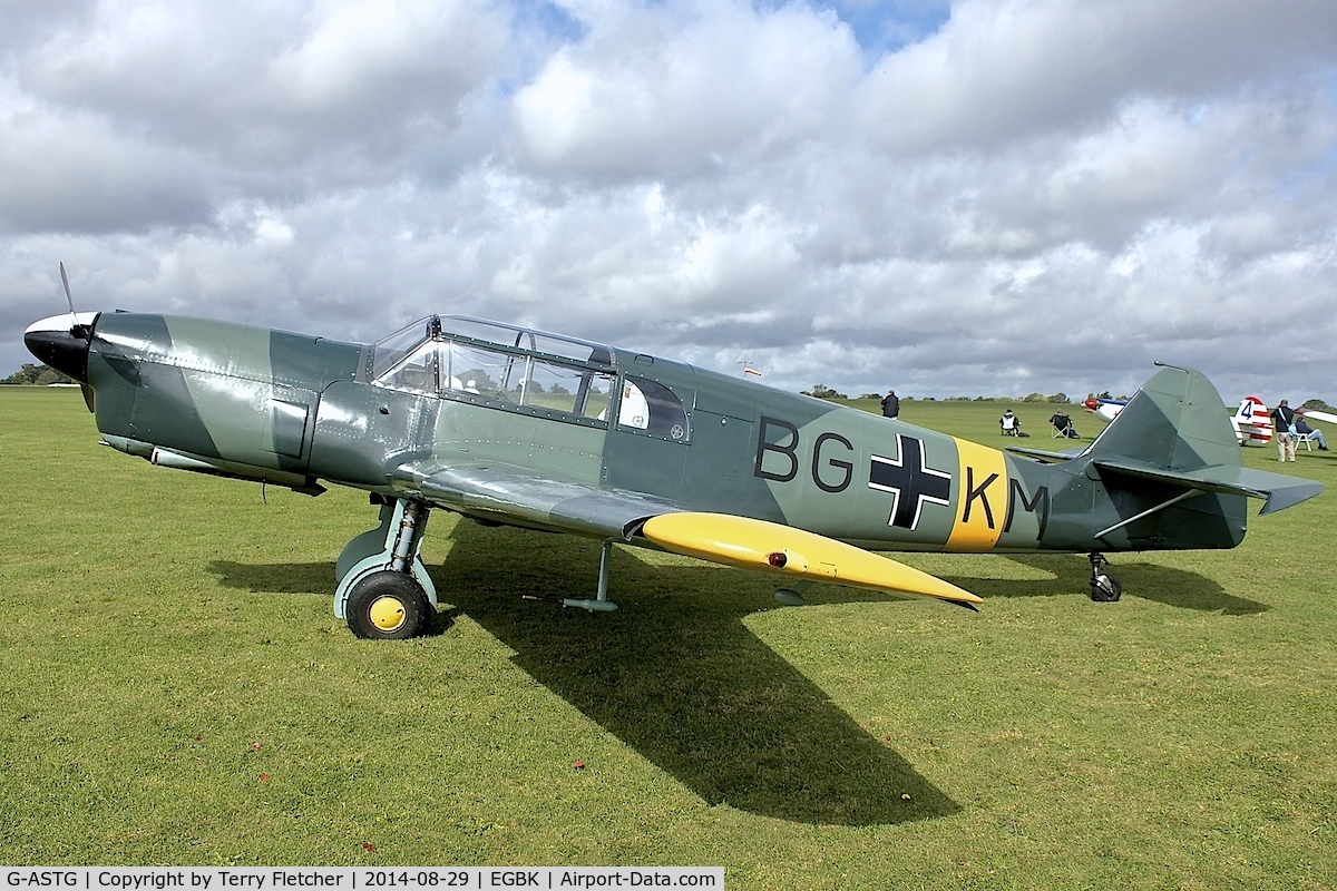 G-ASTG, 1945 Nord 1002 Pingouin II C/N 183, At 2014 LAA Rally at Sywell