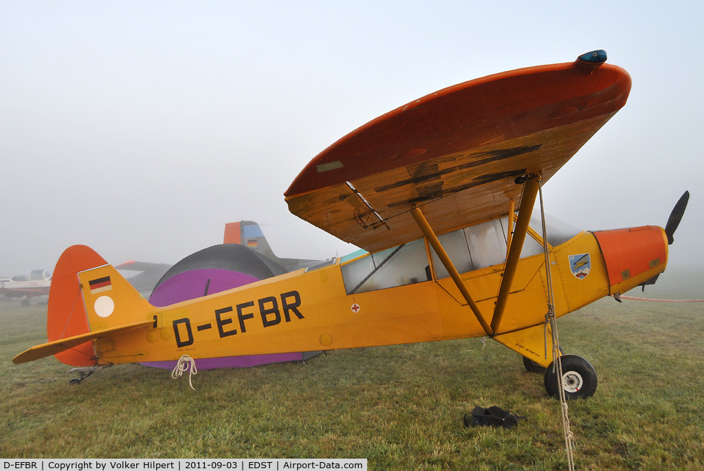 D-EFBR, Piper PA-18-95 Super Cub Super Cub C/N 18-3457, at Hahnweide