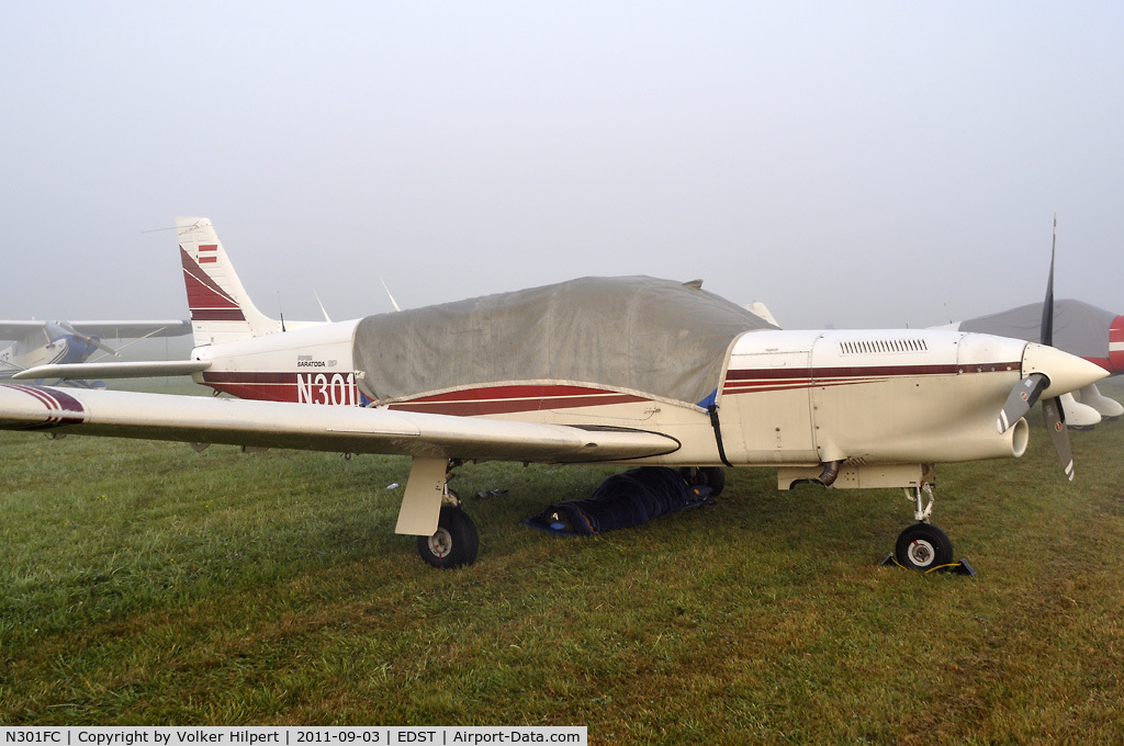 N301FC, 1985 Piper PA-32R-301T Turbo Saratoga C/N 32R-8529007, at Hahnweide