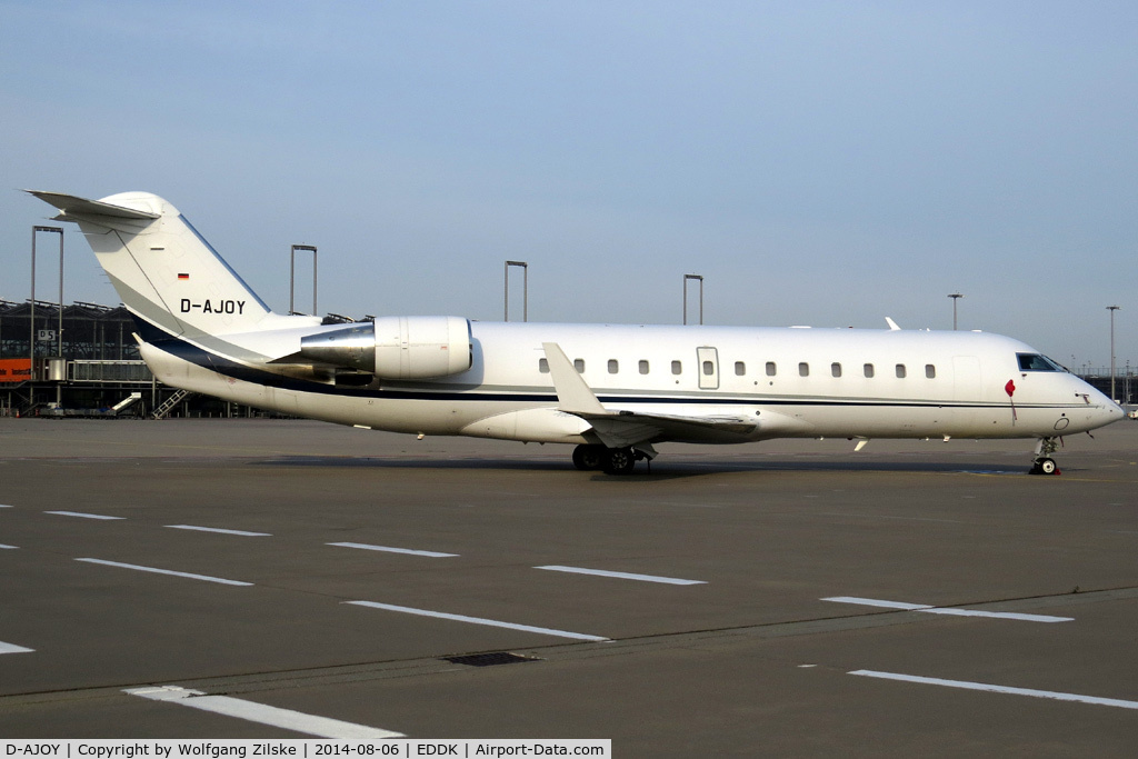 D-AJOY, 2007 Bombardier Challenger 850 (CL-600-2B19) C/N 8069, visitor