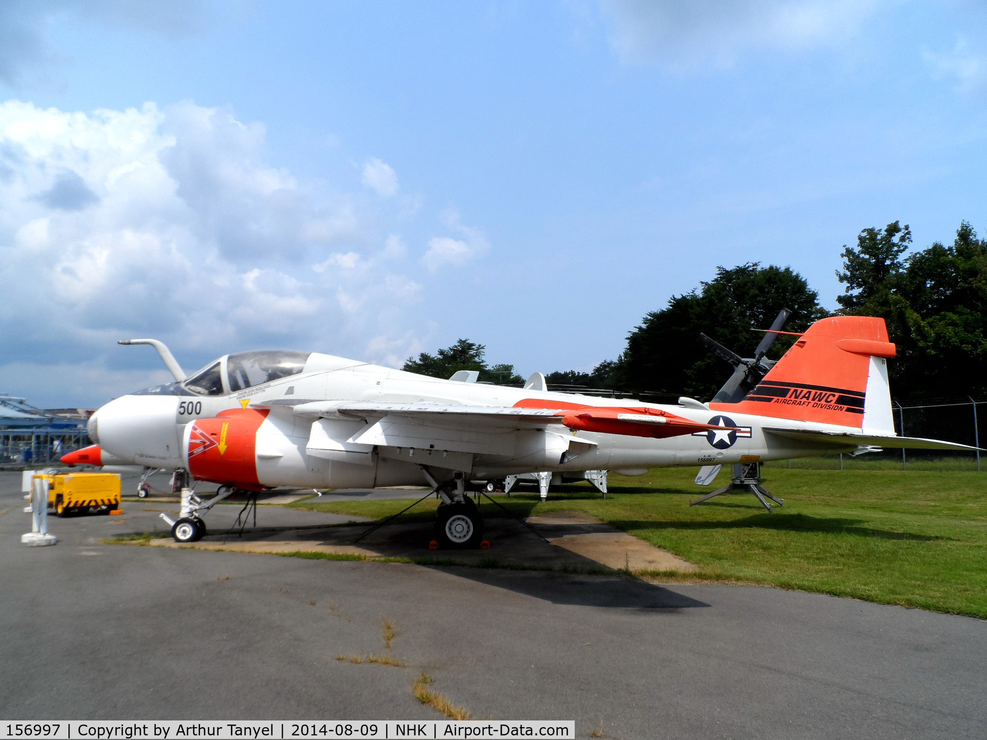 156997, Grumman A-6E Intruder C/N I-466, On display @ the Patuxent River Naval Air Museum