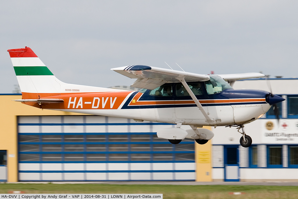 HA-DVV, 1980 Reims FR172K Hawk XP C/N 0670, Reims F-172