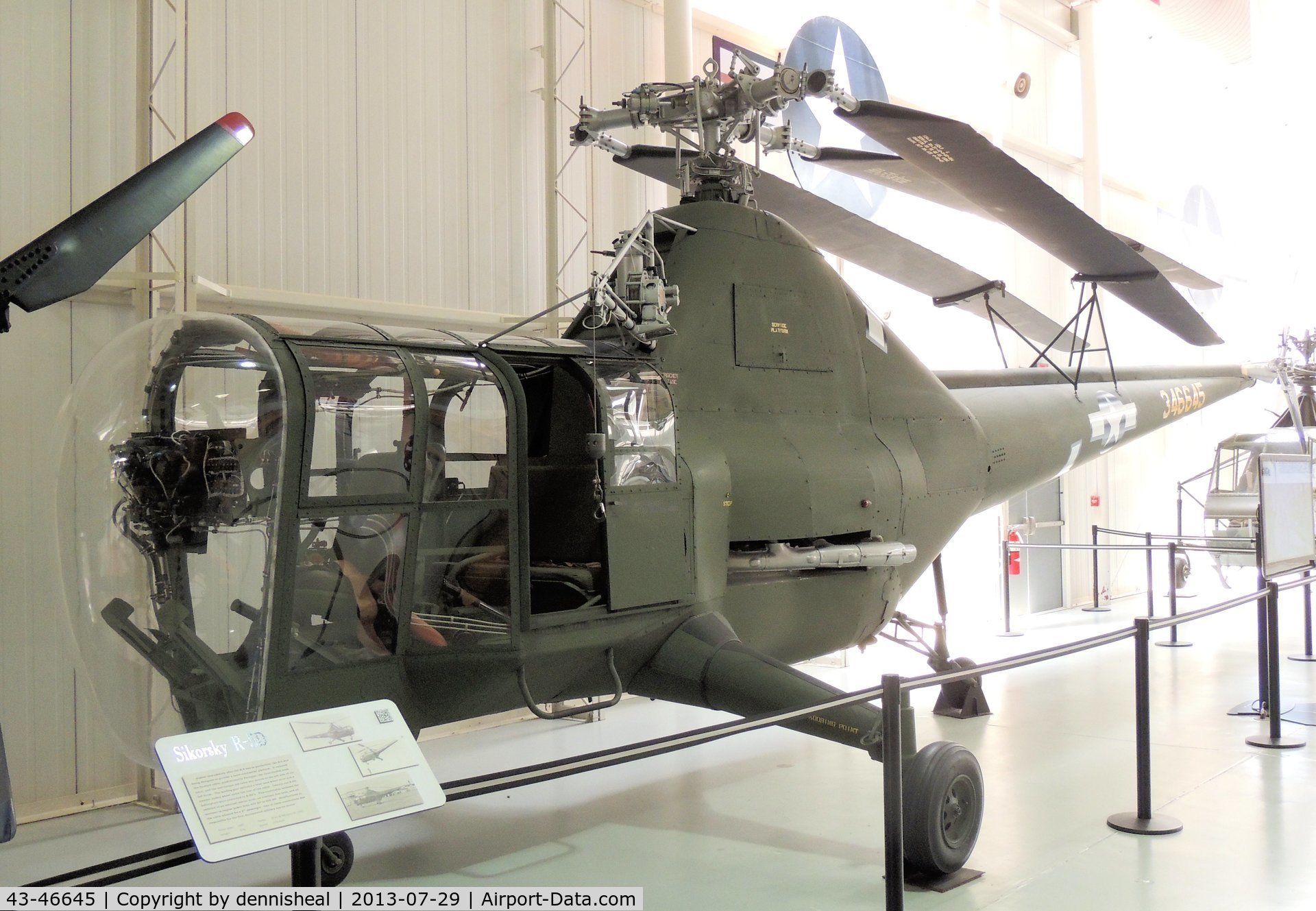 43-46645, 1944 Sikorsky R-5D Dragonfly C/N 188, 1944 SIKORSKY R-5D DRAGONFLY