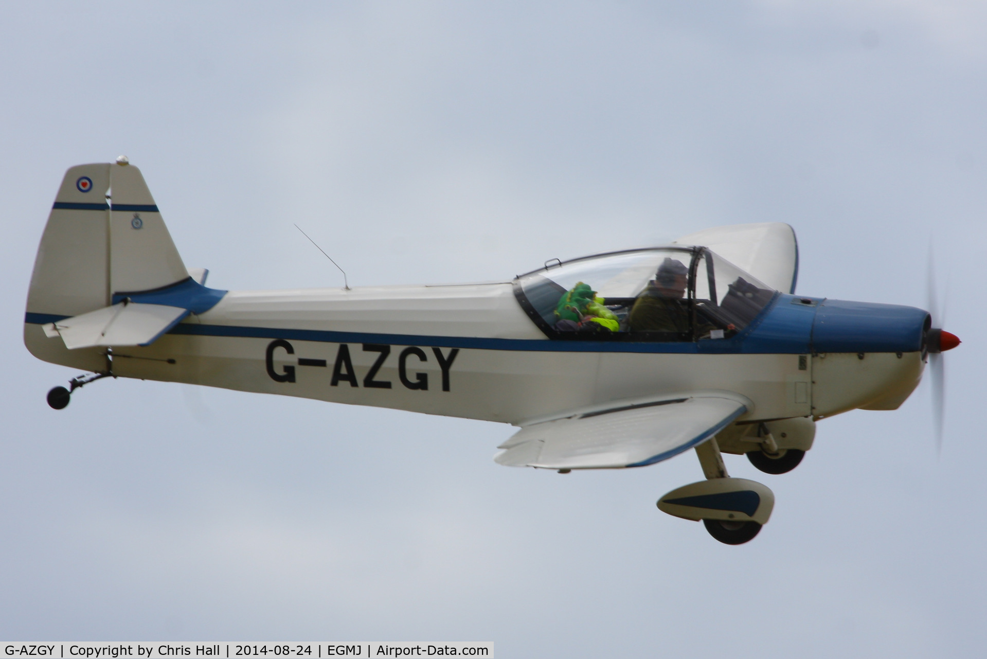 G-AZGY, 1968 Piel CP-301B Emeraude C/N 122, at the Little Gransden Airshow 2014