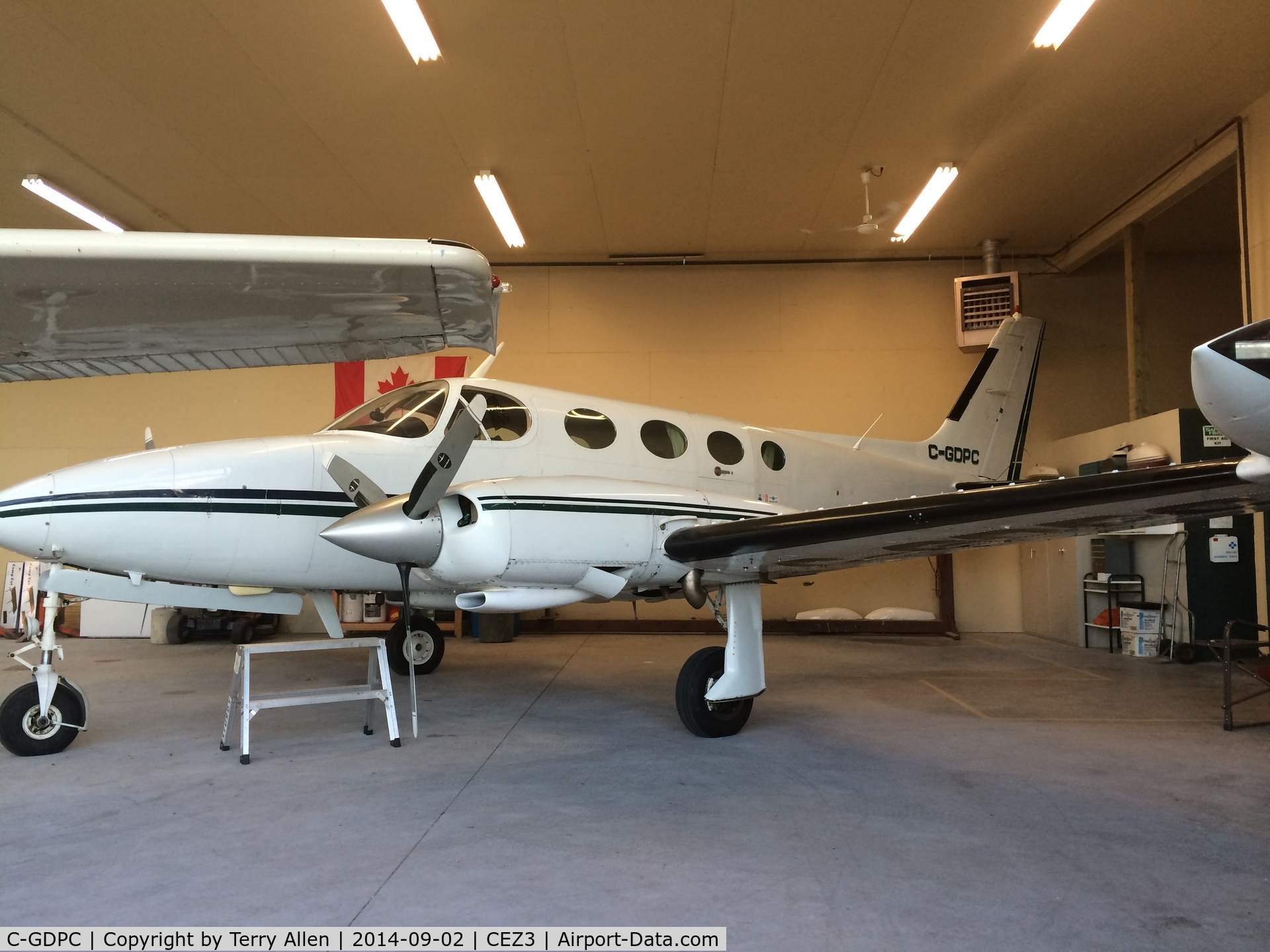 C-GDPC, Cessna 340A C/N 340A0342, Recently purchased by Speedy Collision