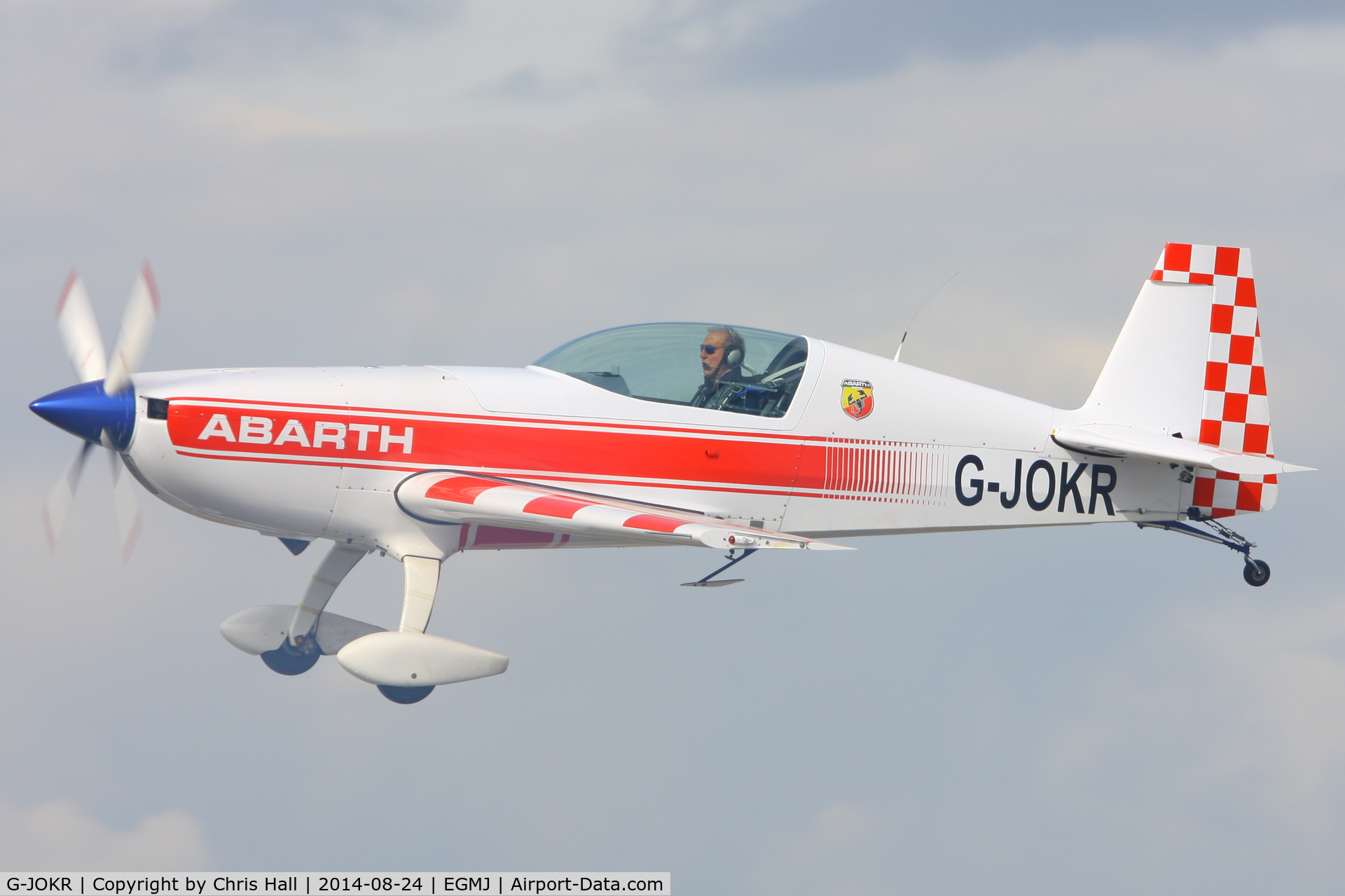 G-JOKR, 2008 Extra EA-300L C/N 1278, at the Little Gransden Airshow 2014