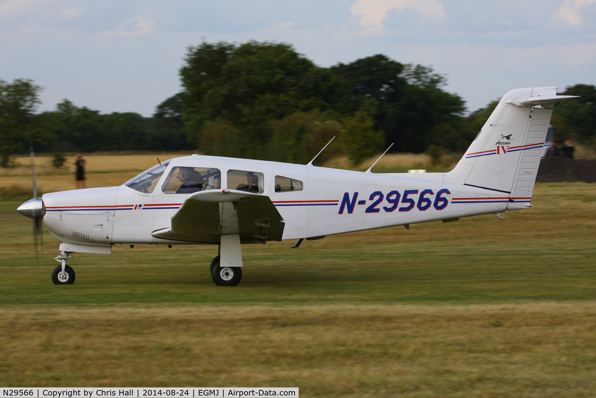 N29566, 1979 Piper PA-28RT-201 Arrow IV C/N 28R-7918146, at the Little Gransden Airshow 2014