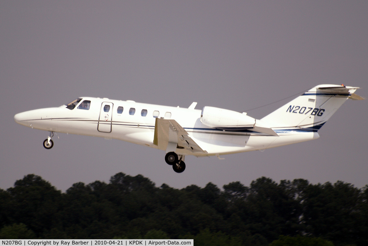 N207BG, 2006 Cessna 525A CitationJet CJ2+ C/N 525A-0326, Cessna CitationJet 2+ [525A-0326] Atlanta-Dekalb Peachtree~N 21/04/2010