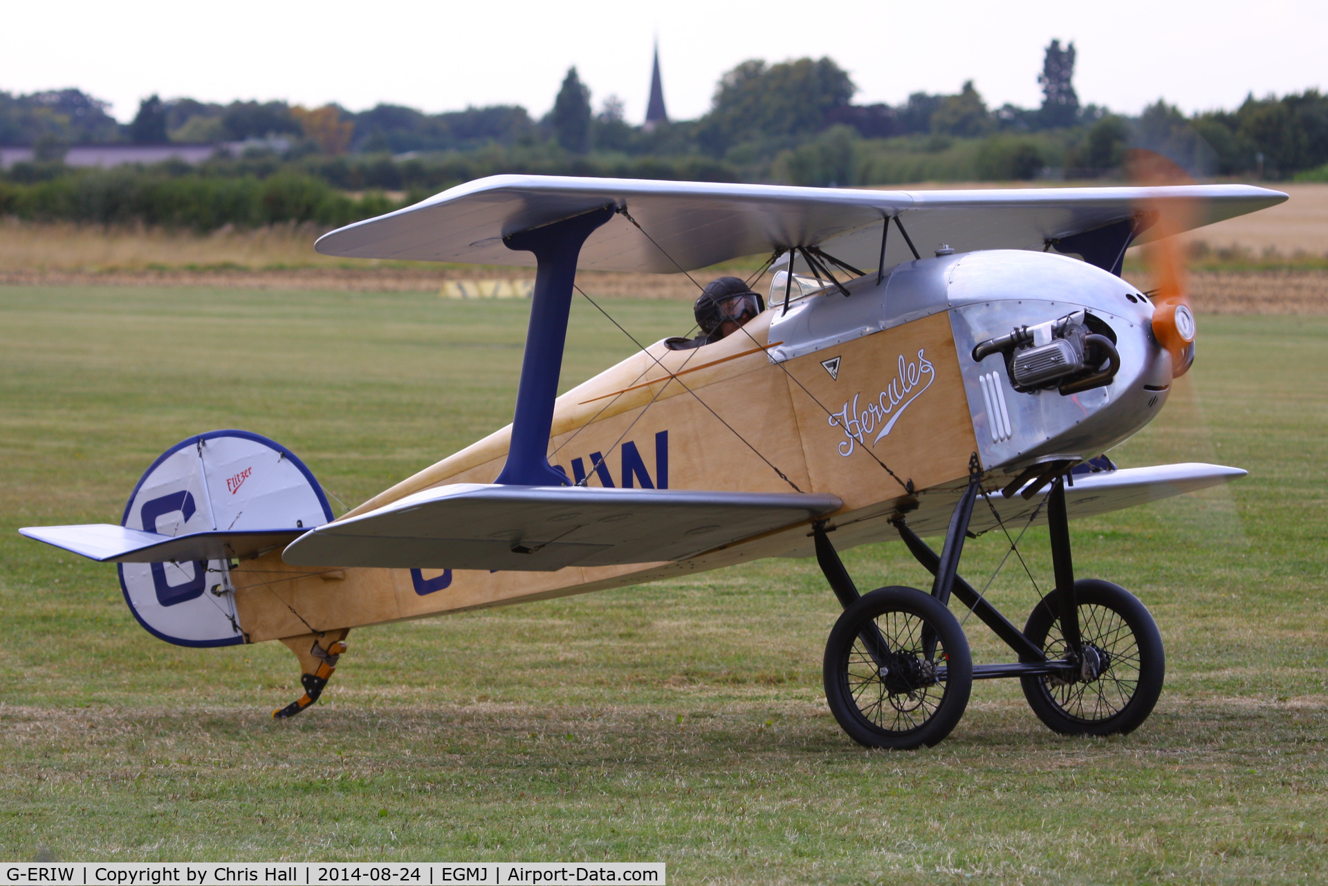 G-ERIW, 2005 Staaken Z-21 Flitzer C/N PFA 223-13834, at the Little Gransden Airshow 2014