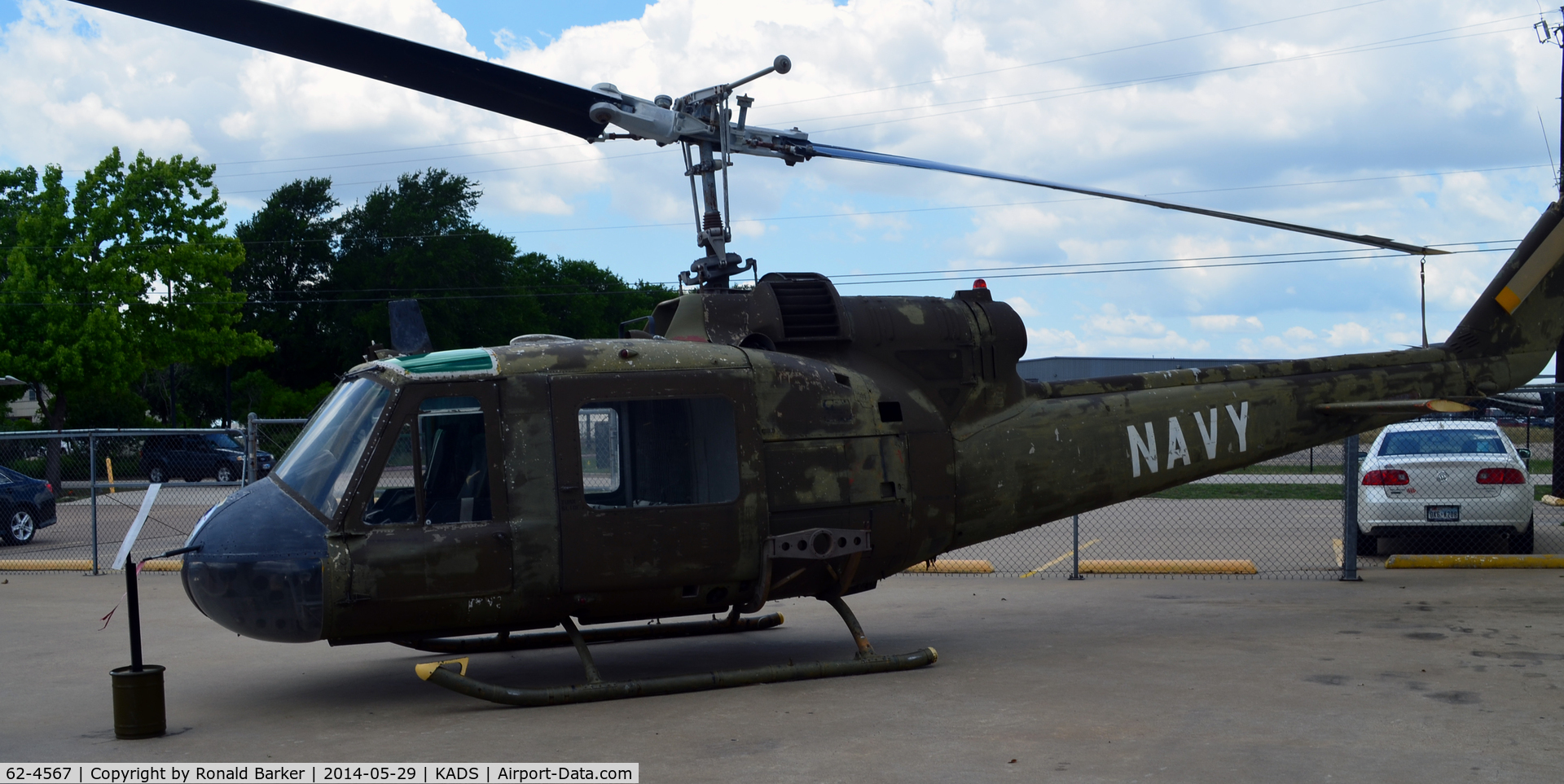 62-4567, 1962 Bell UH-1B Iroquois C/N 627, Cavanaugh Flight Museum Addison, TX