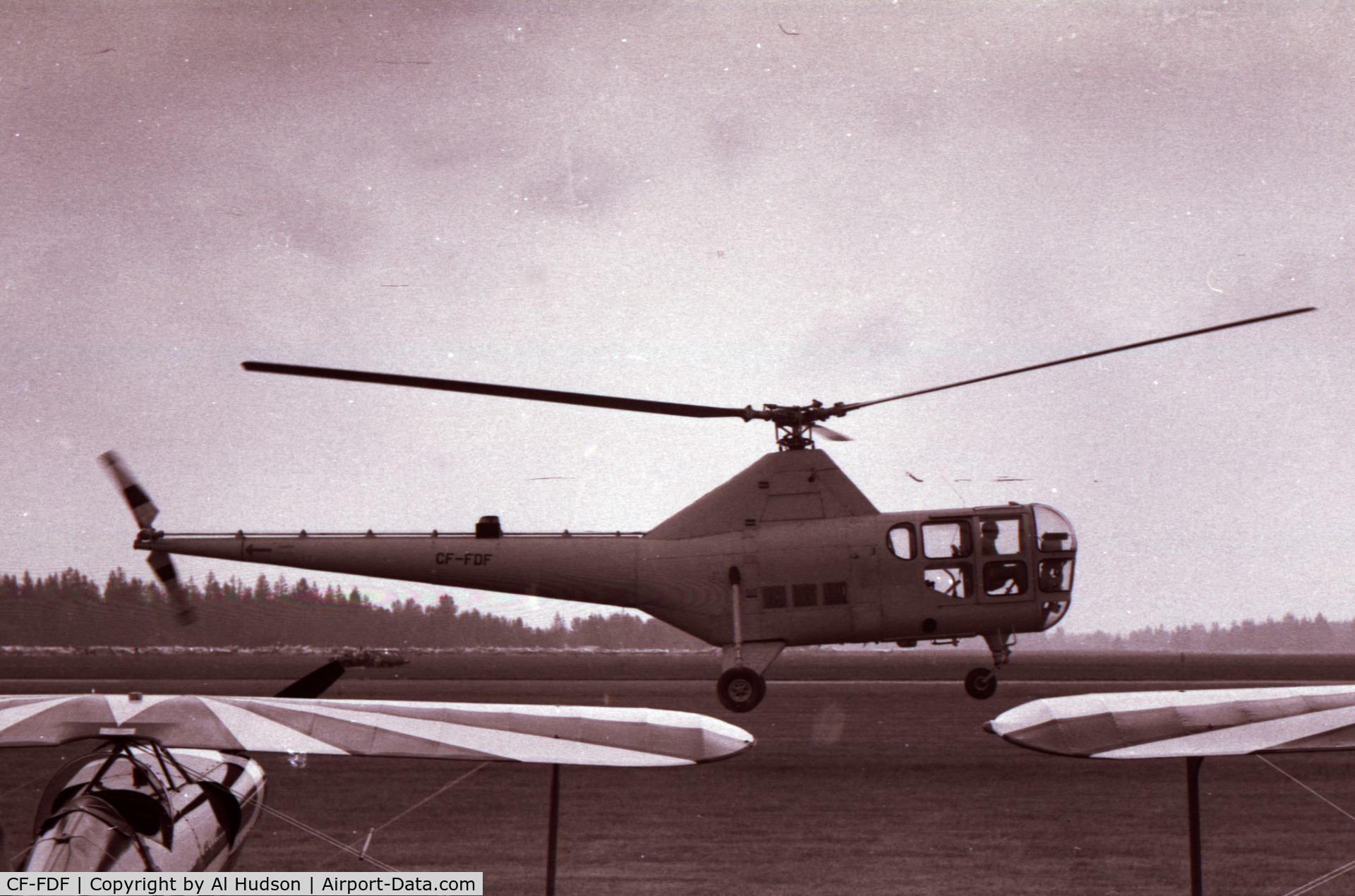 CF-FDF, 1949 Sikorsky S-51 C/N 51204, Abbottsford Airshow, British Coumbia, 1971