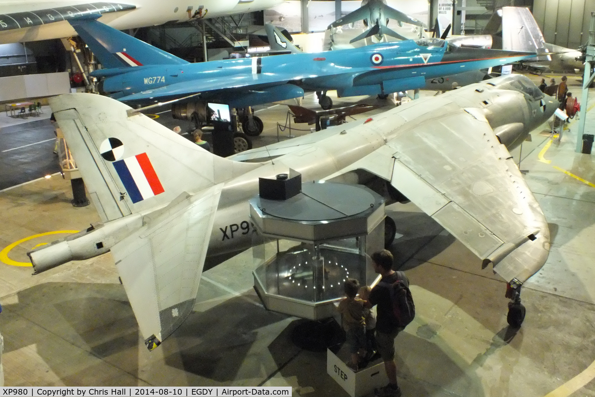 XP980, Hawker Siddeley P.1127 C/N P-05, at the FAA Museum, Yeovilton