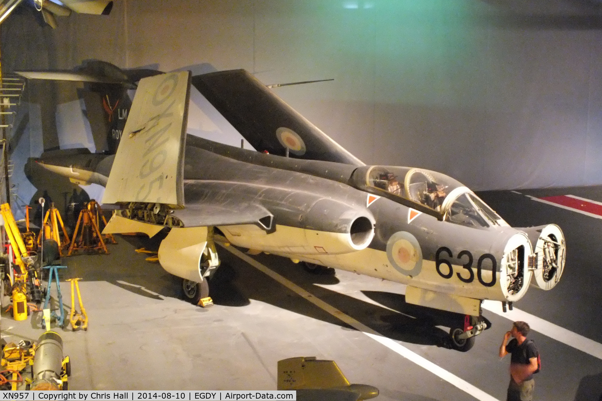 XN957, 1963 Blackburn Buccaneer S.1 C/N B3-12-62, at the FAA Museum, Yeovilton