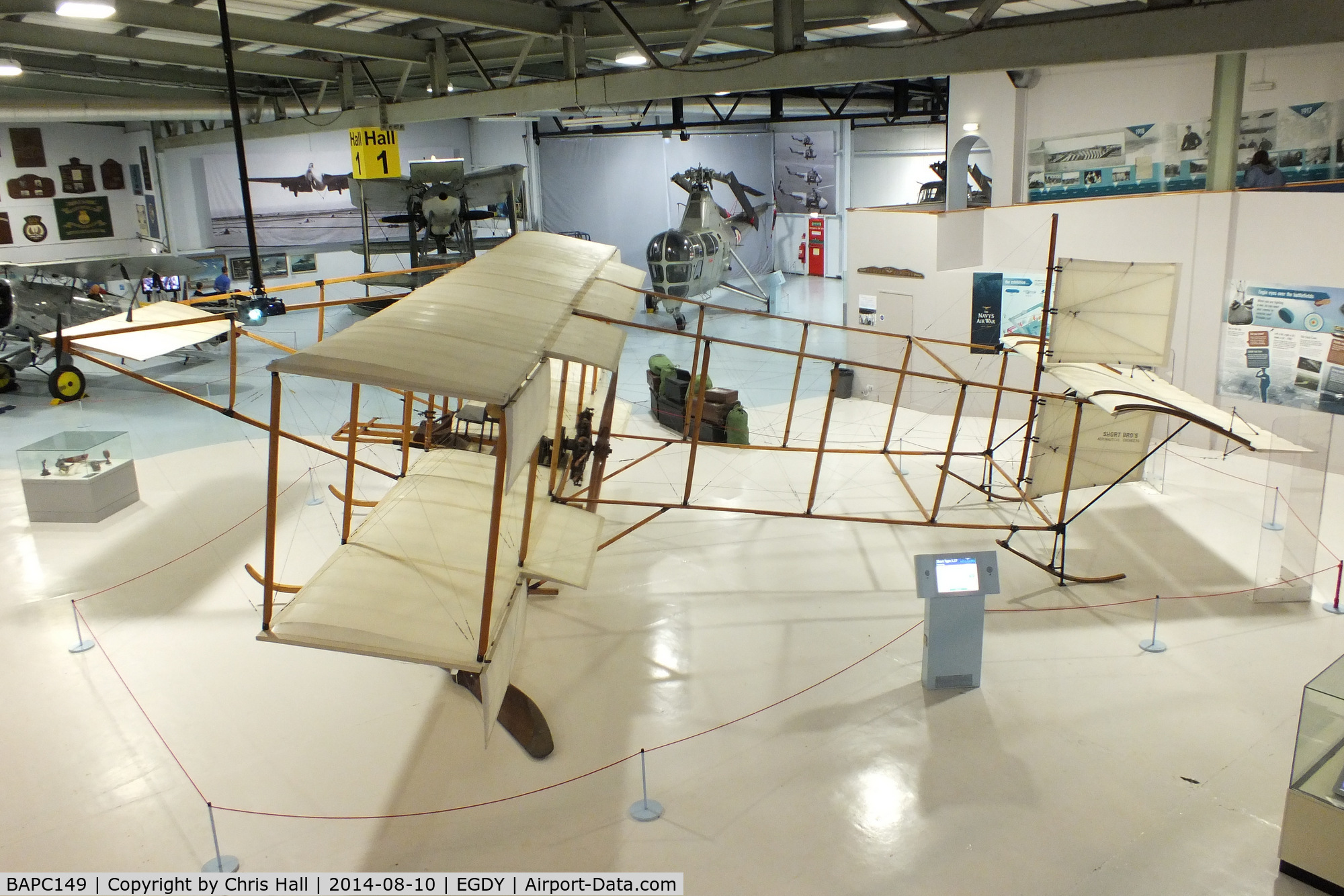 BAPC149, Short S27 Replica C/N BAPC.149, at the FAA Museum, Yeovilton