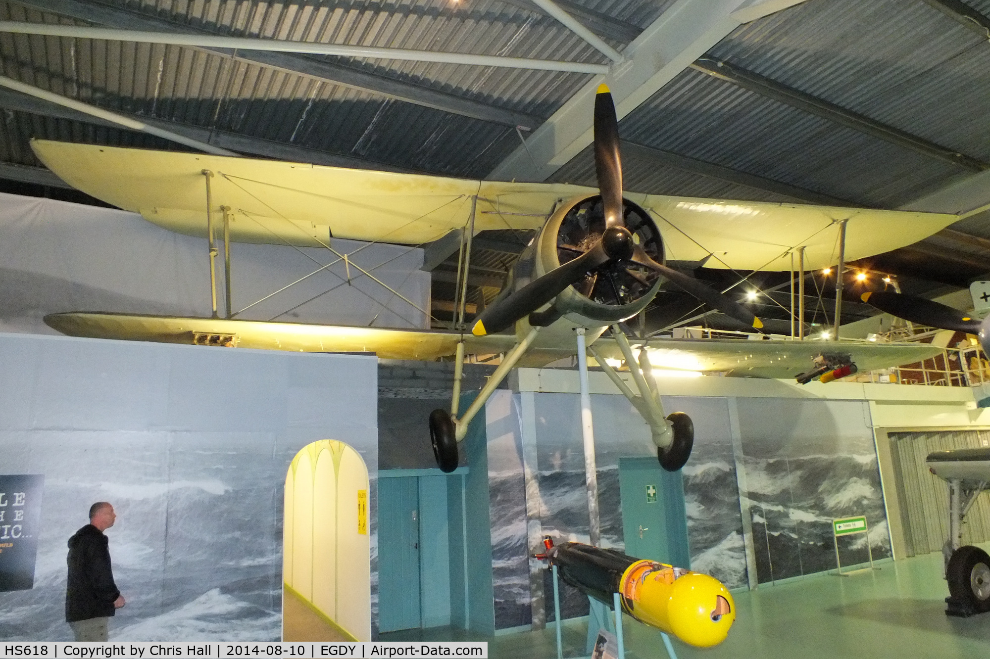 HS618, Fairey Swordfish Mk.II C/N Not found HS618, at the FAA Museum, Yeovilton